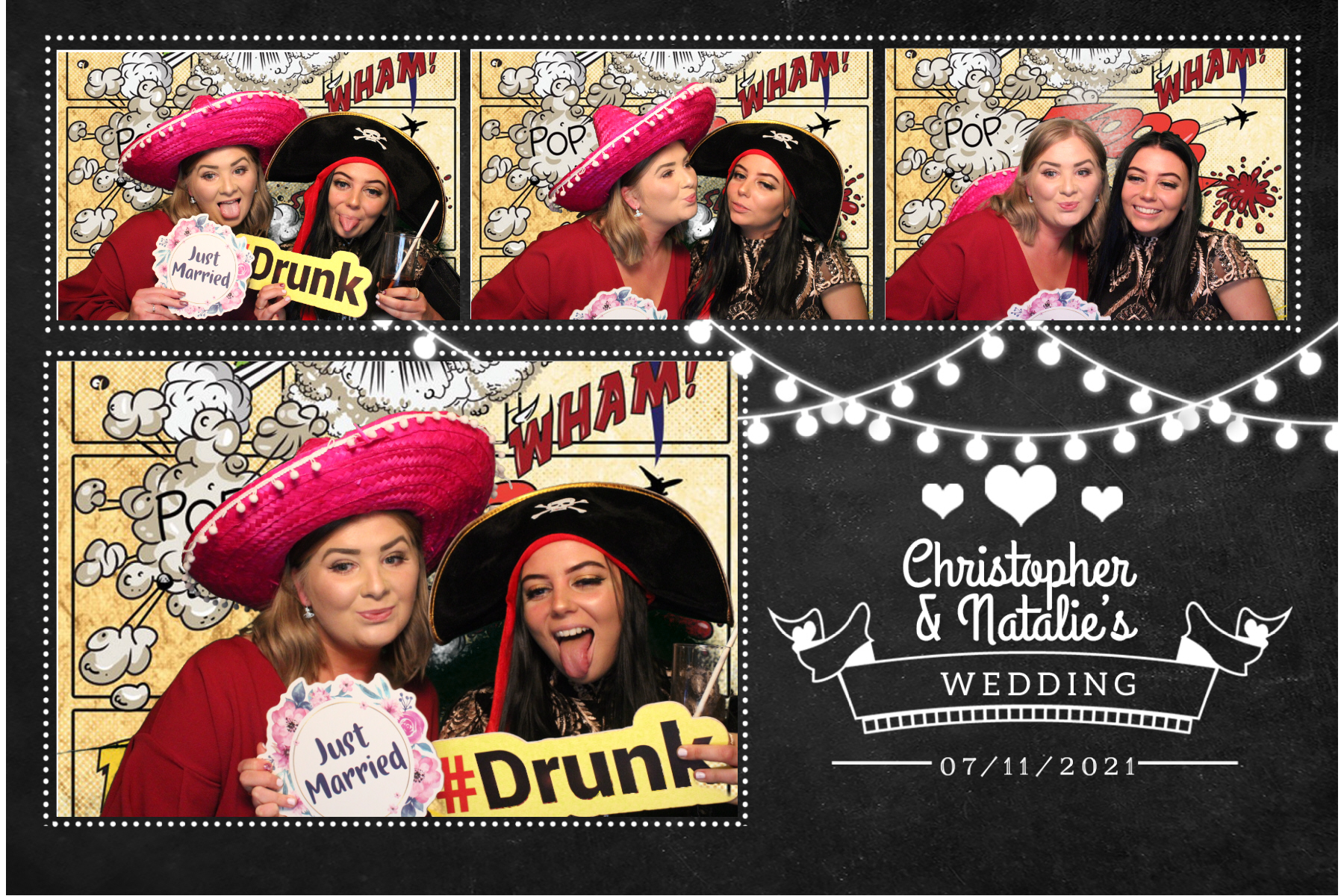 Christopher and Natalie | View more photos from the event at gallery.blissbooth.co.uk/u/BlissBooth/Christopher-and-Natalie