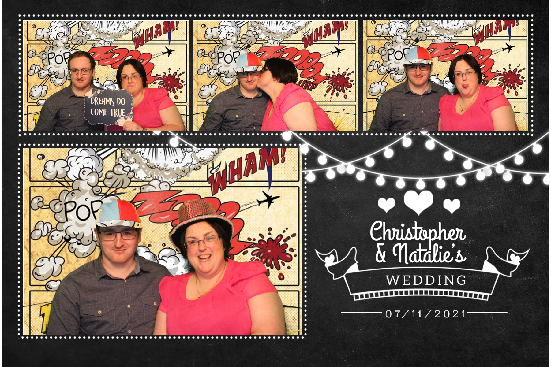 Christopher and Natalie | View more photos from the event at gallery.blissbooth.co.uk/u/BlissBooth/Christopher-and-Natalie