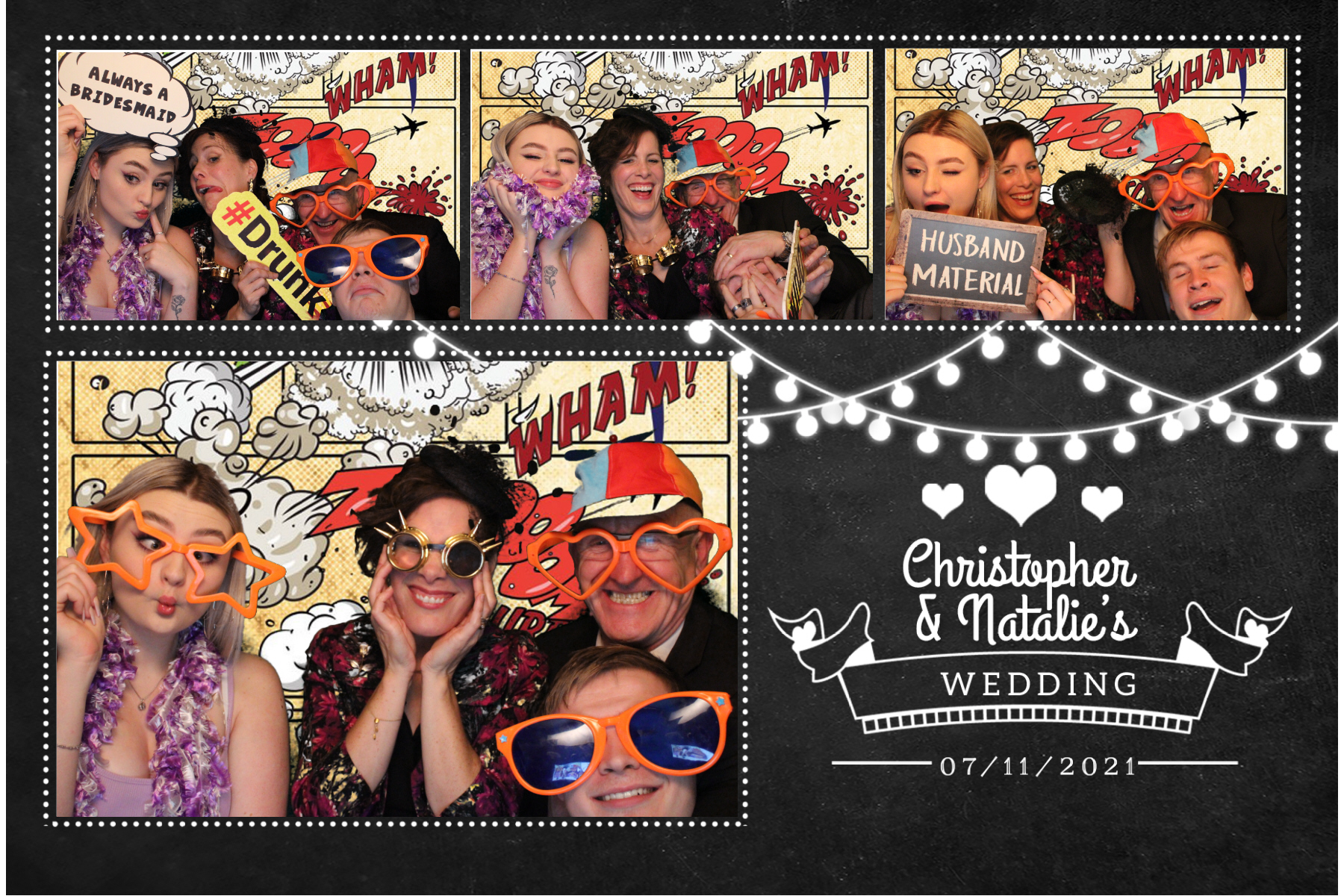 Christopher and Natalie | View more photos from the event at gallery.blissbooth.co.uk/u/BlissBooth/Christopher-and-Natalie