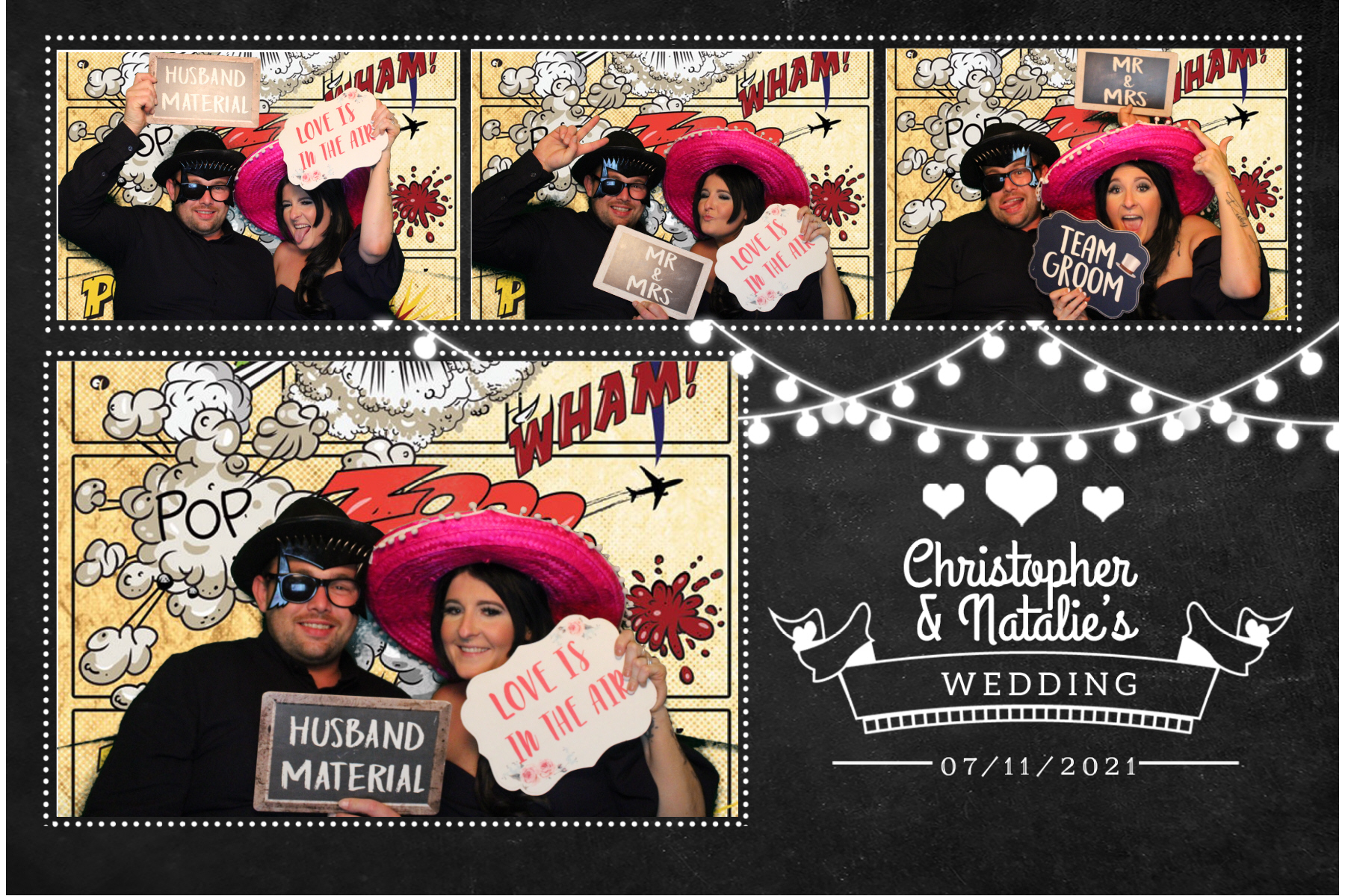 Christopher and Natalie | View more photos from the event at gallery.blissbooth.co.uk/u/BlissBooth/Christopher-and-Natalie
