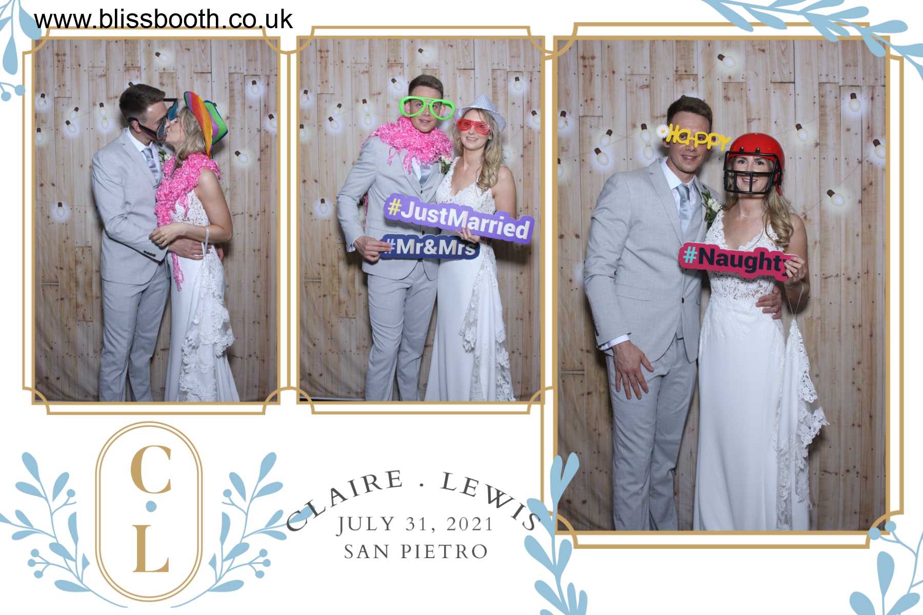 Claire and Lewis | View more photos from the event at gallery.blissbooth.co.uk/u/BlissBooth/Claire-and-Lewis