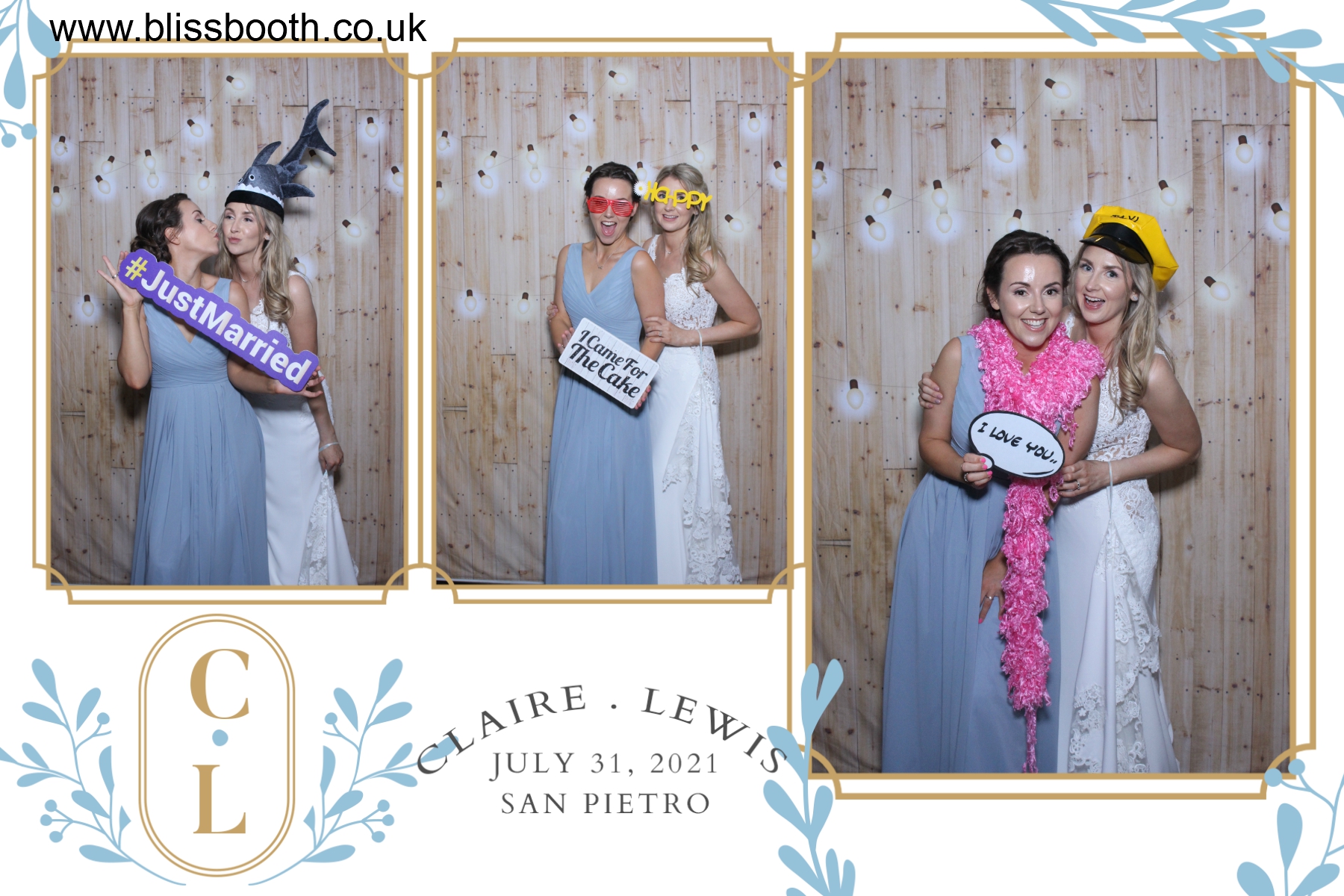 Claire and Lewis | View more photos from the event at gallery.blissbooth.co.uk/u/BlissBooth/Claire-and-Lewis