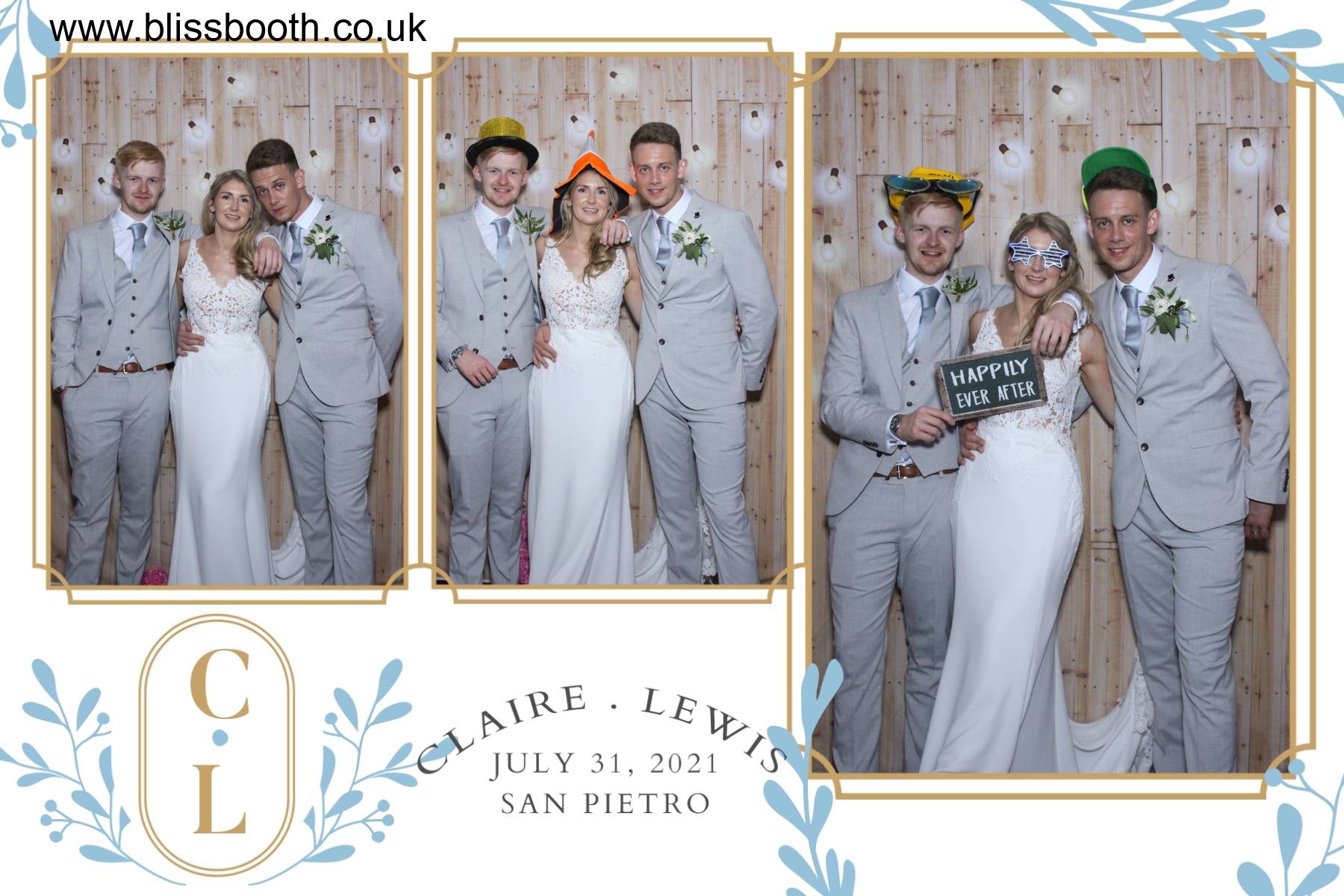 Claire and Lewis | View more photos from the event at gallery.blissbooth.co.uk/u/BlissBooth/Claire-and-Lewis