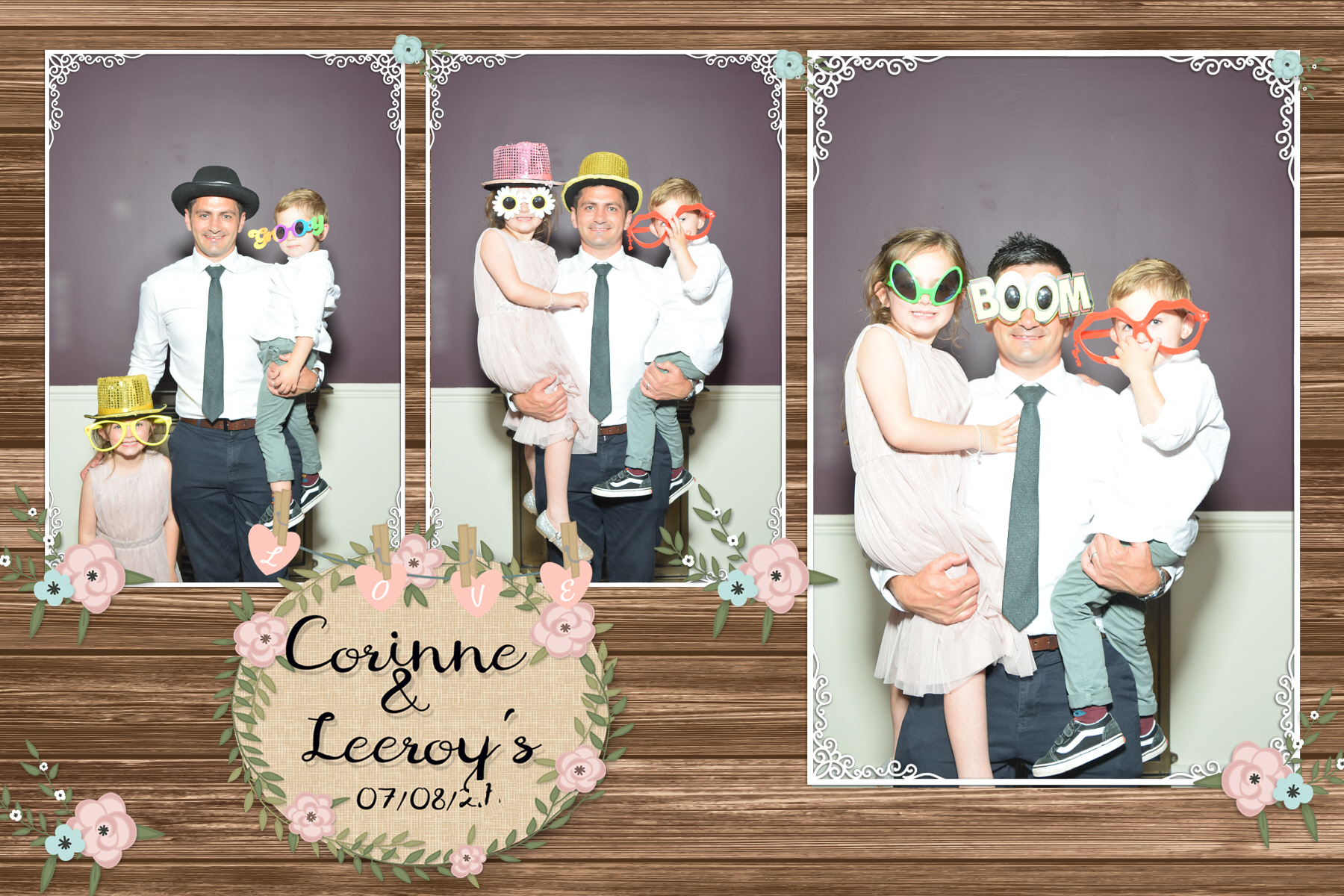 Corinne and Leeroy | View more photos from the event at gallery.blissbooth.co.uk/u/BlissBooth/Corinne-and-Leeroy