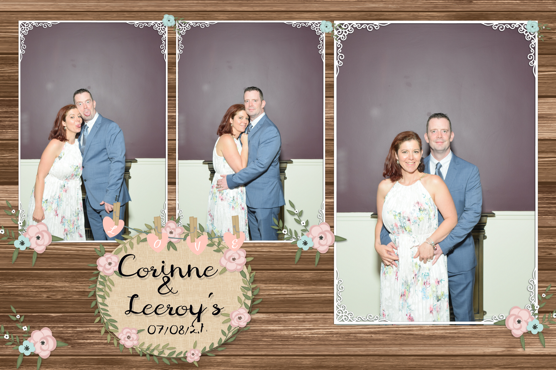 Corinne and Leeroy | View more photos from the event at gallery.blissbooth.co.uk/u/BlissBooth/Corinne-and-Leeroy