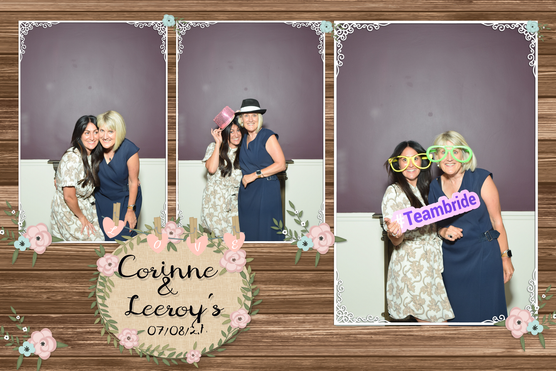 Corinne and Leeroy | View more photos from the event at gallery.blissbooth.co.uk/u/BlissBooth/Corinne-and-Leeroy