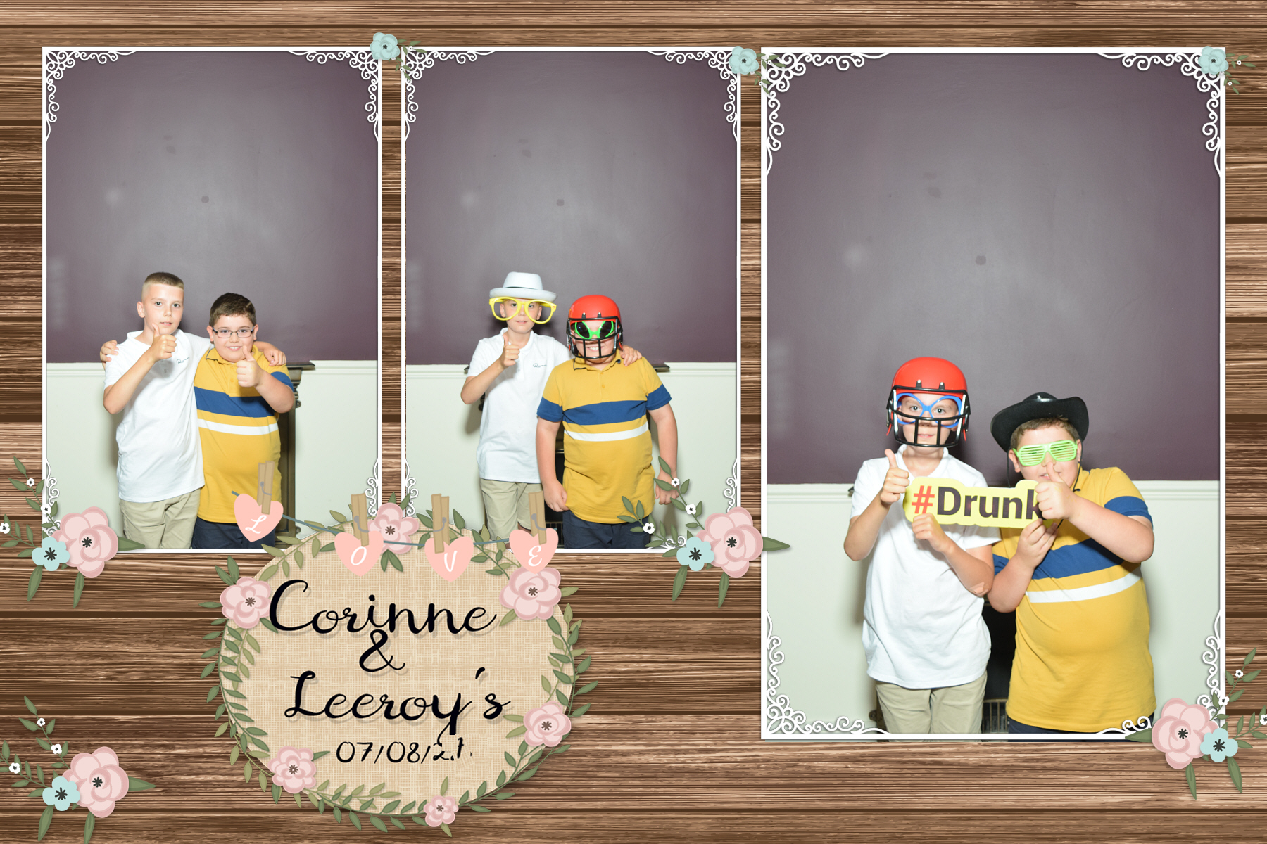 Corinne and Leeroy | View more photos from the event at gallery.blissbooth.co.uk/u/BlissBooth/Corinne-and-Leeroy