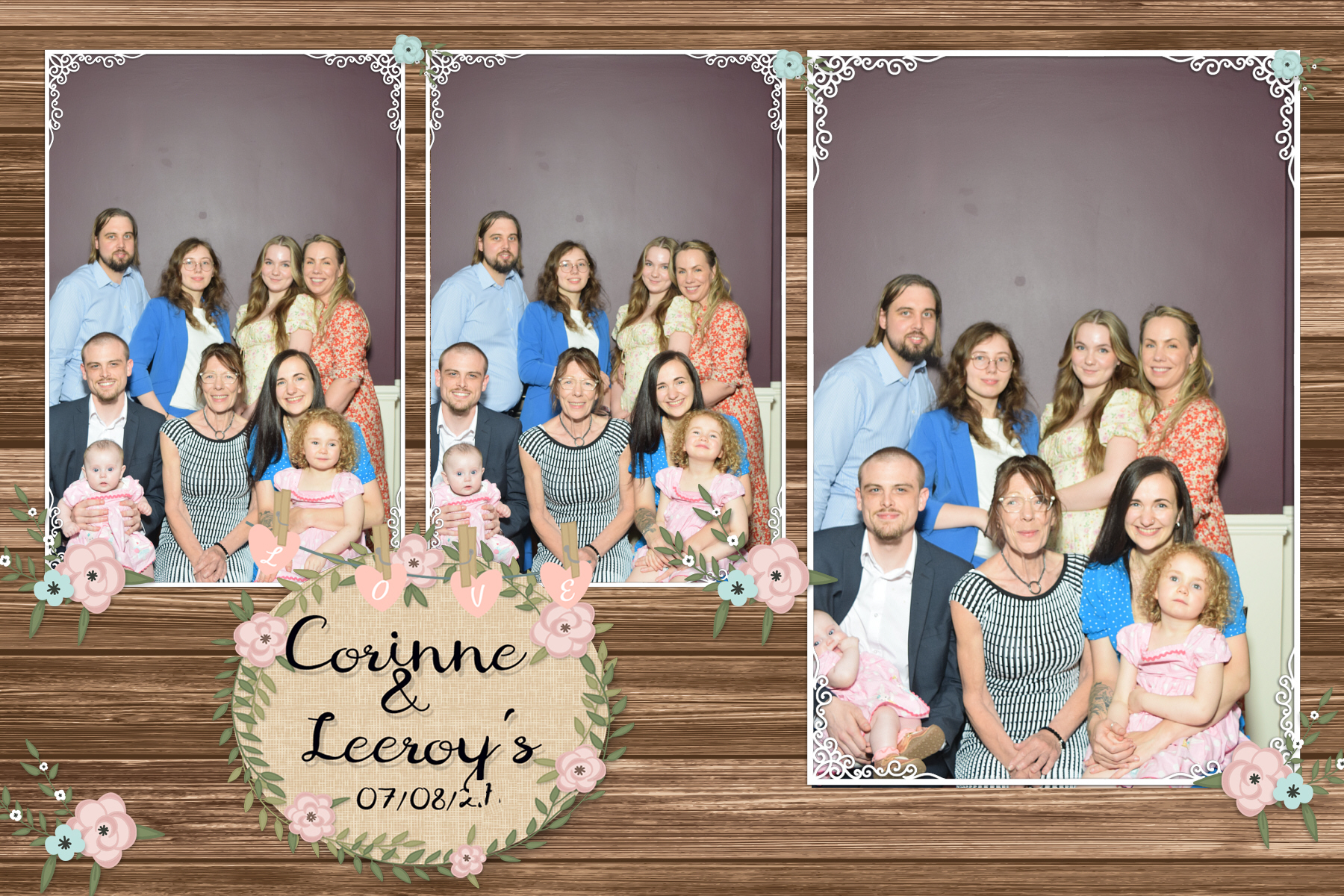 Corinne and Leeroy | View more photos from the event at gallery.blissbooth.co.uk/u/BlissBooth/Corinne-and-Leeroy