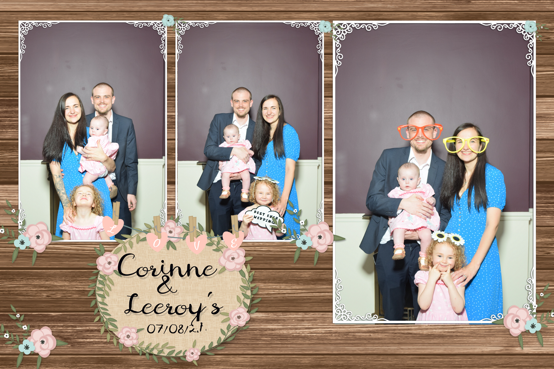 Corinne and Leeroy | View more photos from the event at gallery.blissbooth.co.uk/u/BlissBooth/Corinne-and-Leeroy