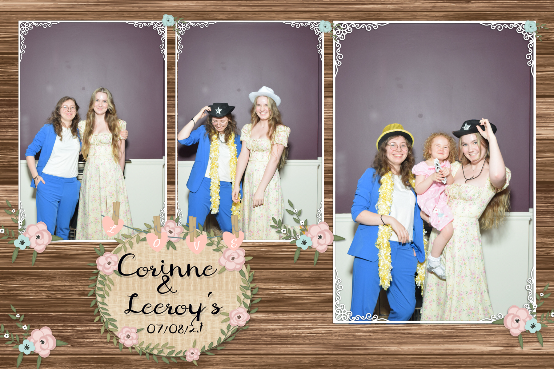 Corinne and Leeroy | View more photos from the event at gallery.blissbooth.co.uk/u/BlissBooth/Corinne-and-Leeroy