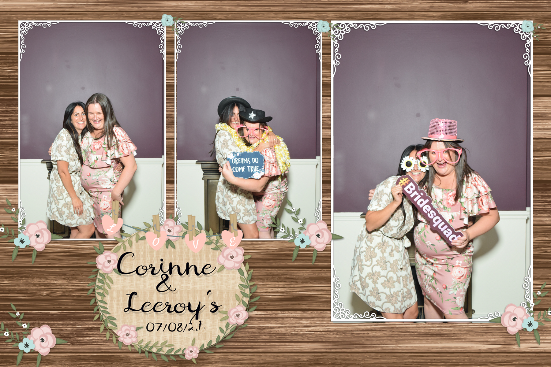 Corinne and Leeroy | View more photos from the event at gallery.blissbooth.co.uk/u/BlissBooth/Corinne-and-Leeroy
