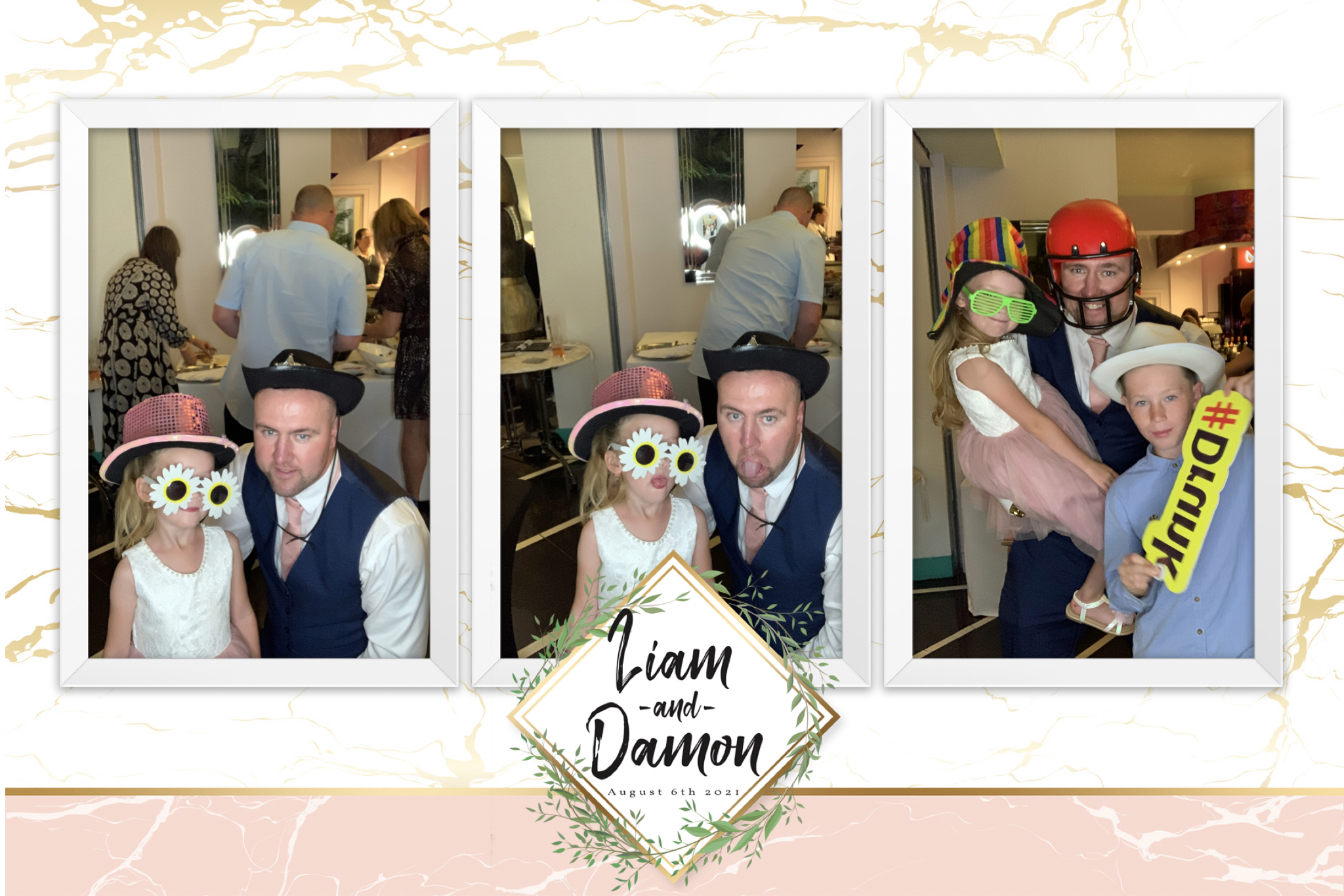 Damon and Liam | View more photos from the event at gallery.blissbooth.co.uk/u/BlissBooth/Damon-and-Liam