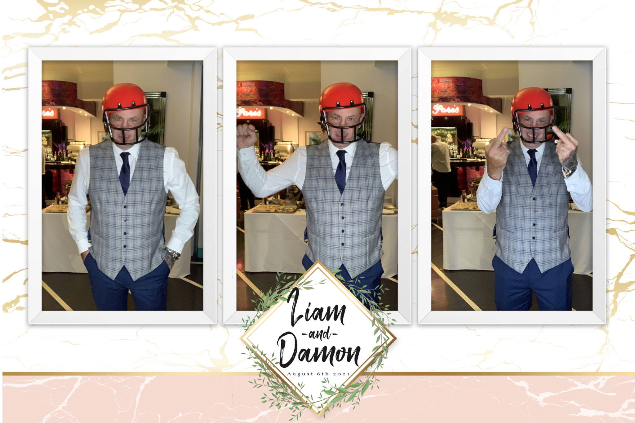 Damon and Liam | View more photos from the event at gallery.blissbooth.co.uk/u/BlissBooth/Damon-and-Liam