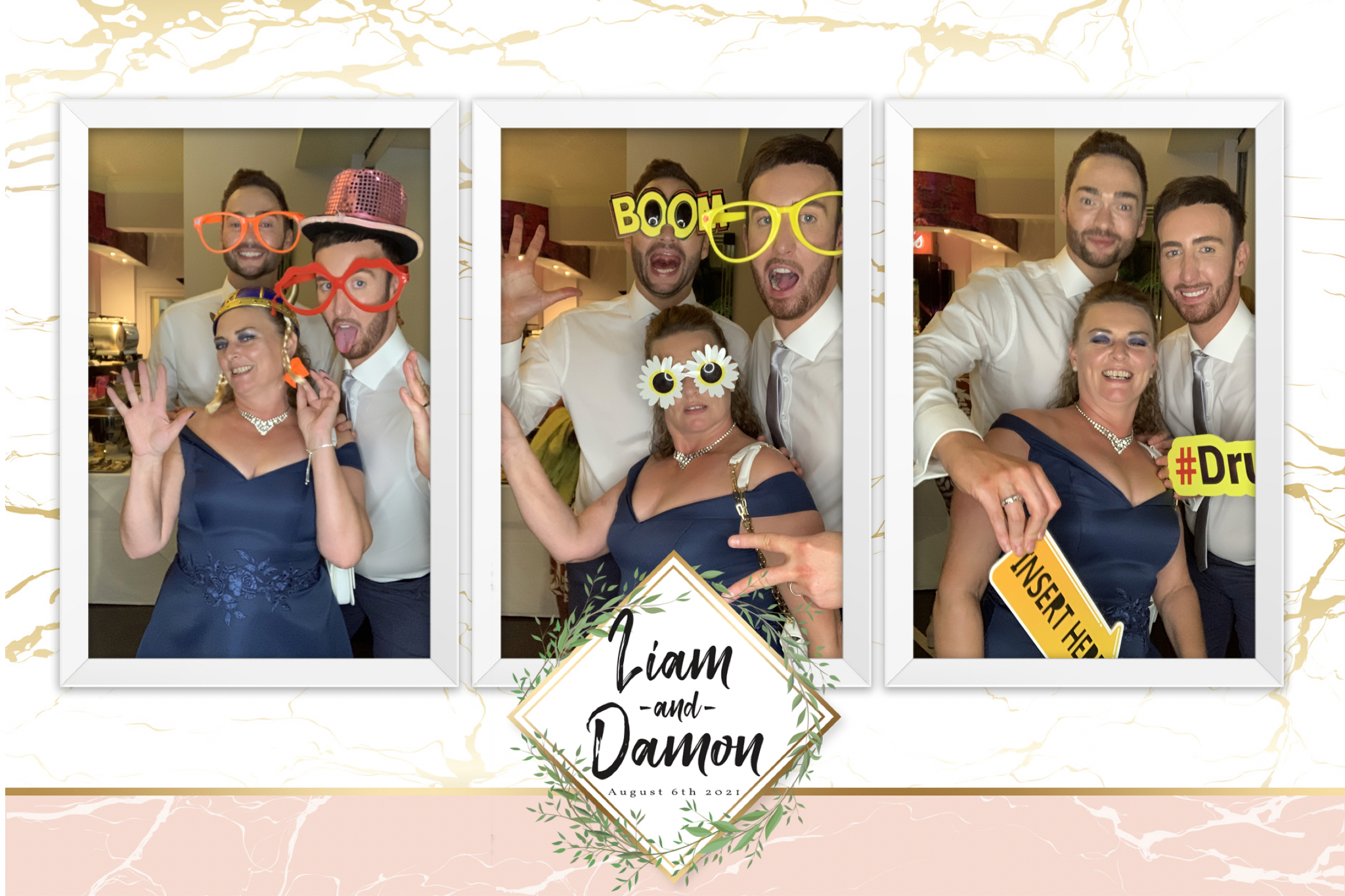 Damon and Liam | View more photos from the event at gallery.blissbooth.co.uk/u/BlissBooth/Damon-and-Liam