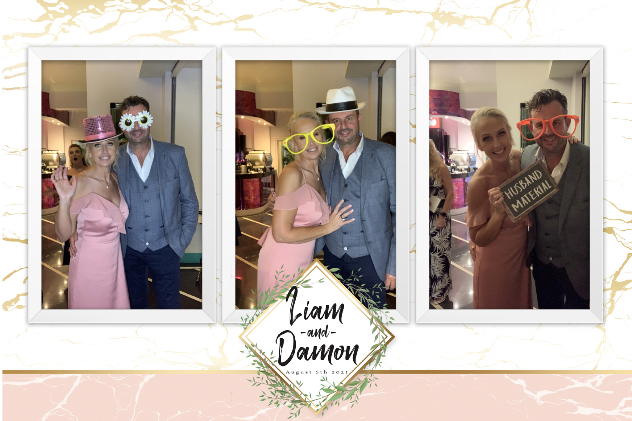 Damon and Liam | View more photos from the event at gallery.blissbooth.co.uk/u/BlissBooth/Damon-and-Liam