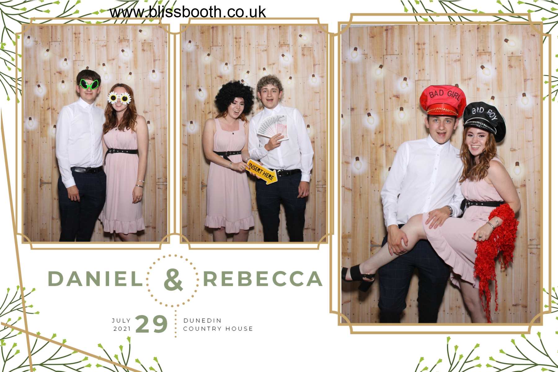 Daniel and Rebecca | View more photos from the event at gallery.blissbooth.co.uk/u/BlissBooth/Daniel-and-Rebecca