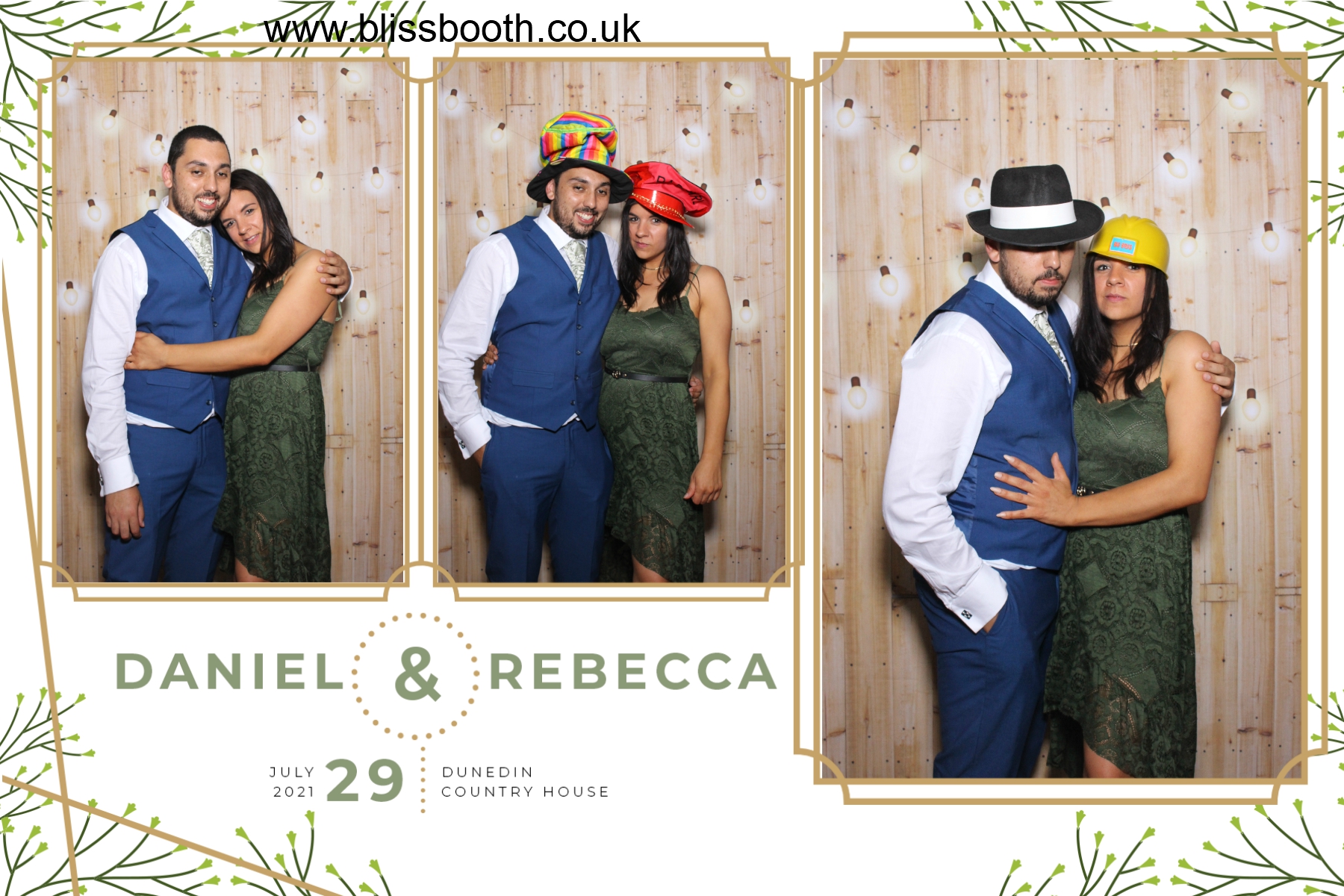 Daniel and Rebecca | View more photos from the event at gallery.blissbooth.co.uk/u/BlissBooth/Daniel-and-Rebecca