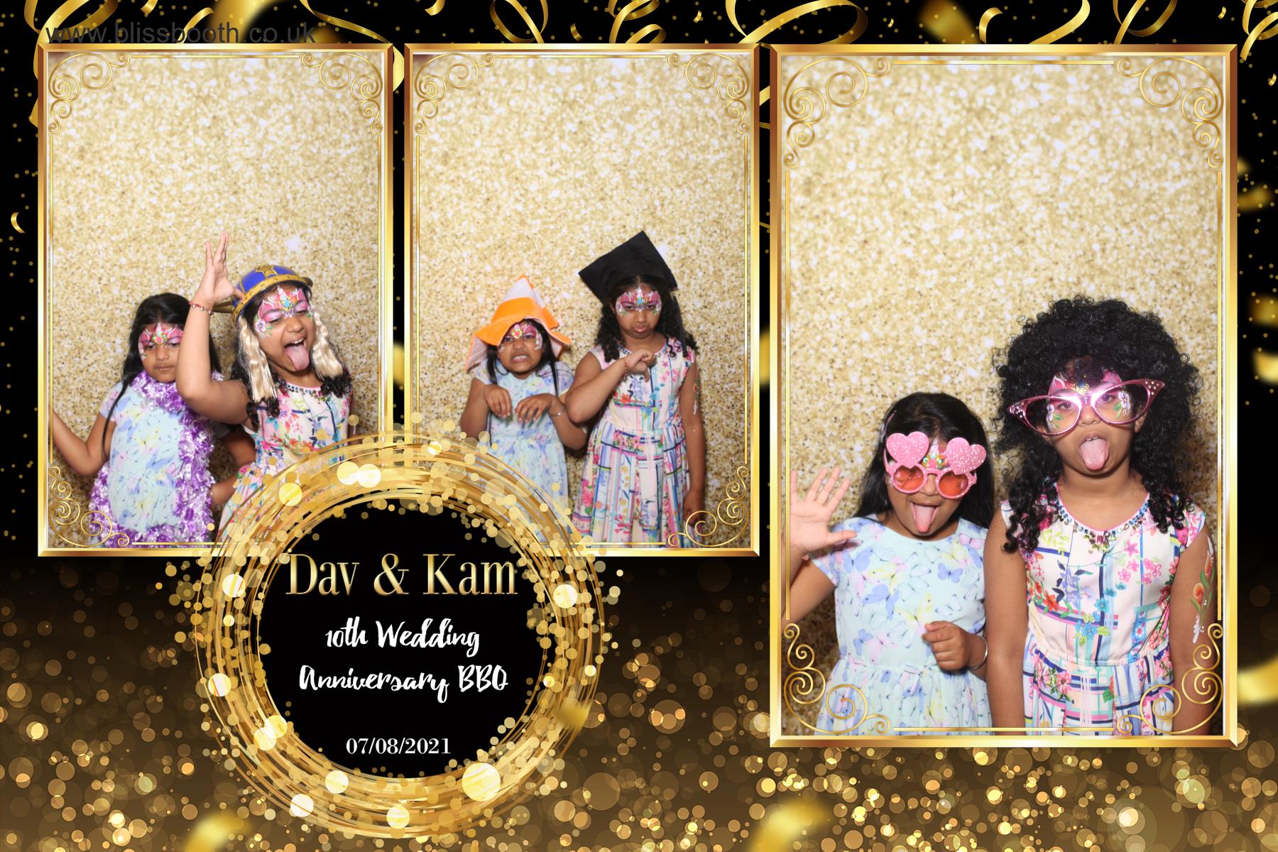 Dav and Kam's 10th Wedding Anniversary | View more photos from the event at gallery.blissbooth.co.uk/u/BlissBooth/Dav-and-Kams-10th-Wedding-Anniversary