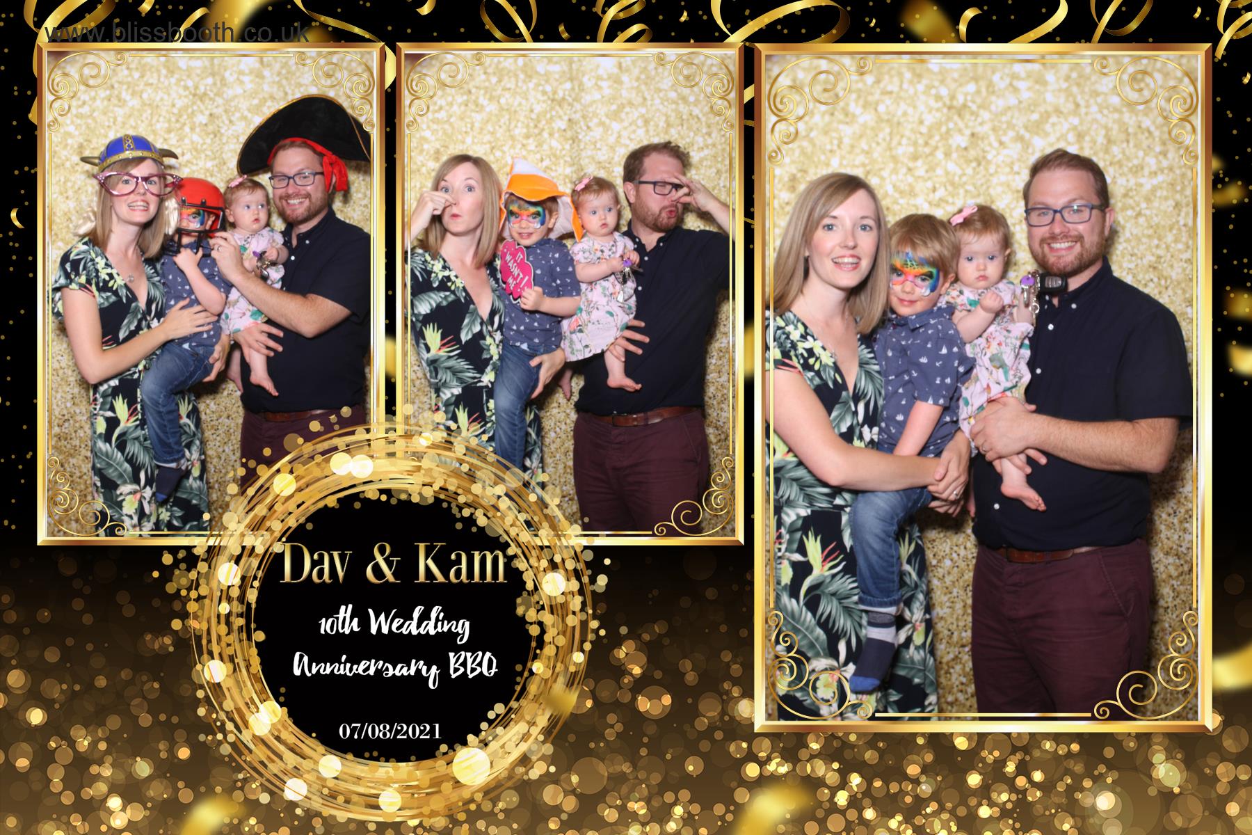 Dav and Kam's 10th Wedding Anniversary | View more photos from the event at gallery.blissbooth.co.uk/u/BlissBooth/Dav-and-Kams-10th-Wedding-Anniversary