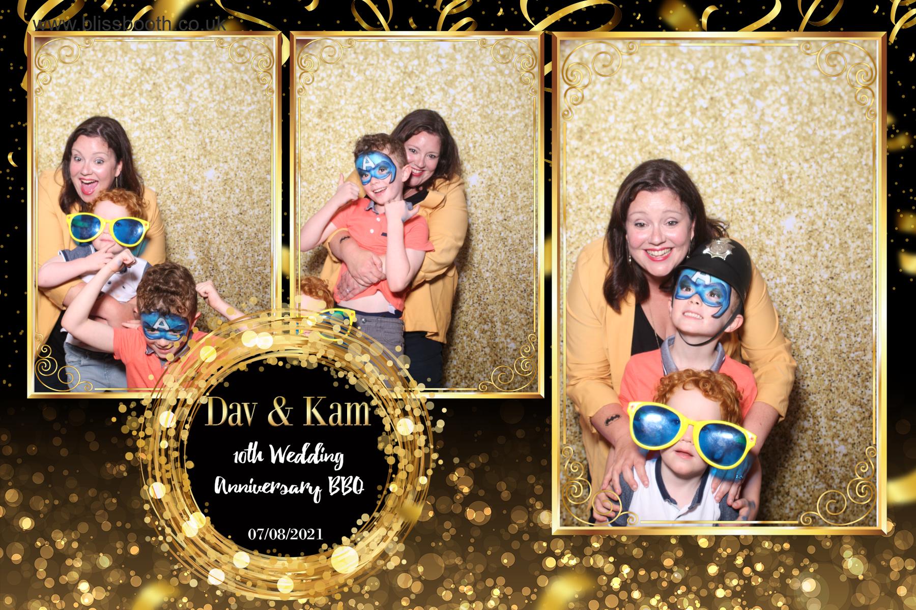 Dav and Kam's 10th Wedding Anniversary | View more photos from the event at gallery.blissbooth.co.uk/u/BlissBooth/Dav-and-Kams-10th-Wedding-Anniversary
