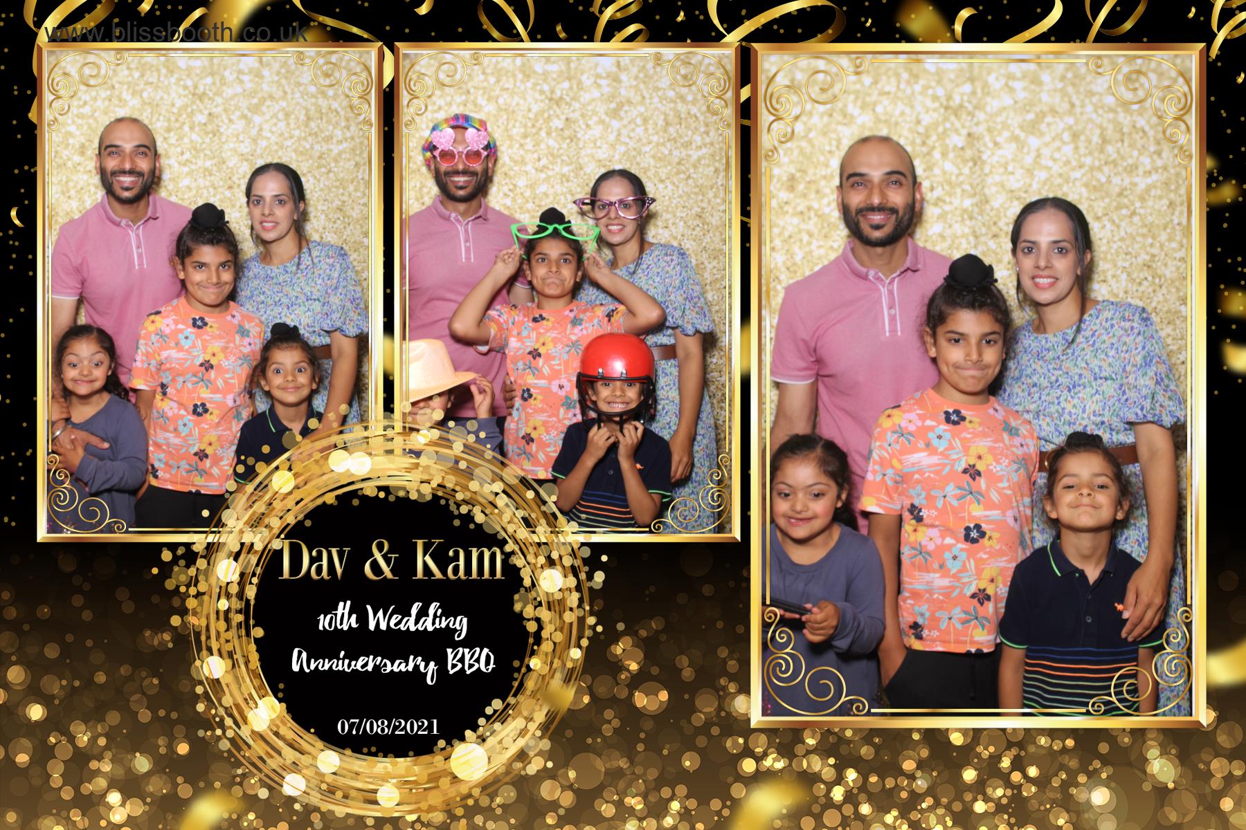Dav and Kam's 10th Wedding Anniversary | View more photos from the event at gallery.blissbooth.co.uk/u/BlissBooth/Dav-and-Kams-10th-Wedding-Anniversary