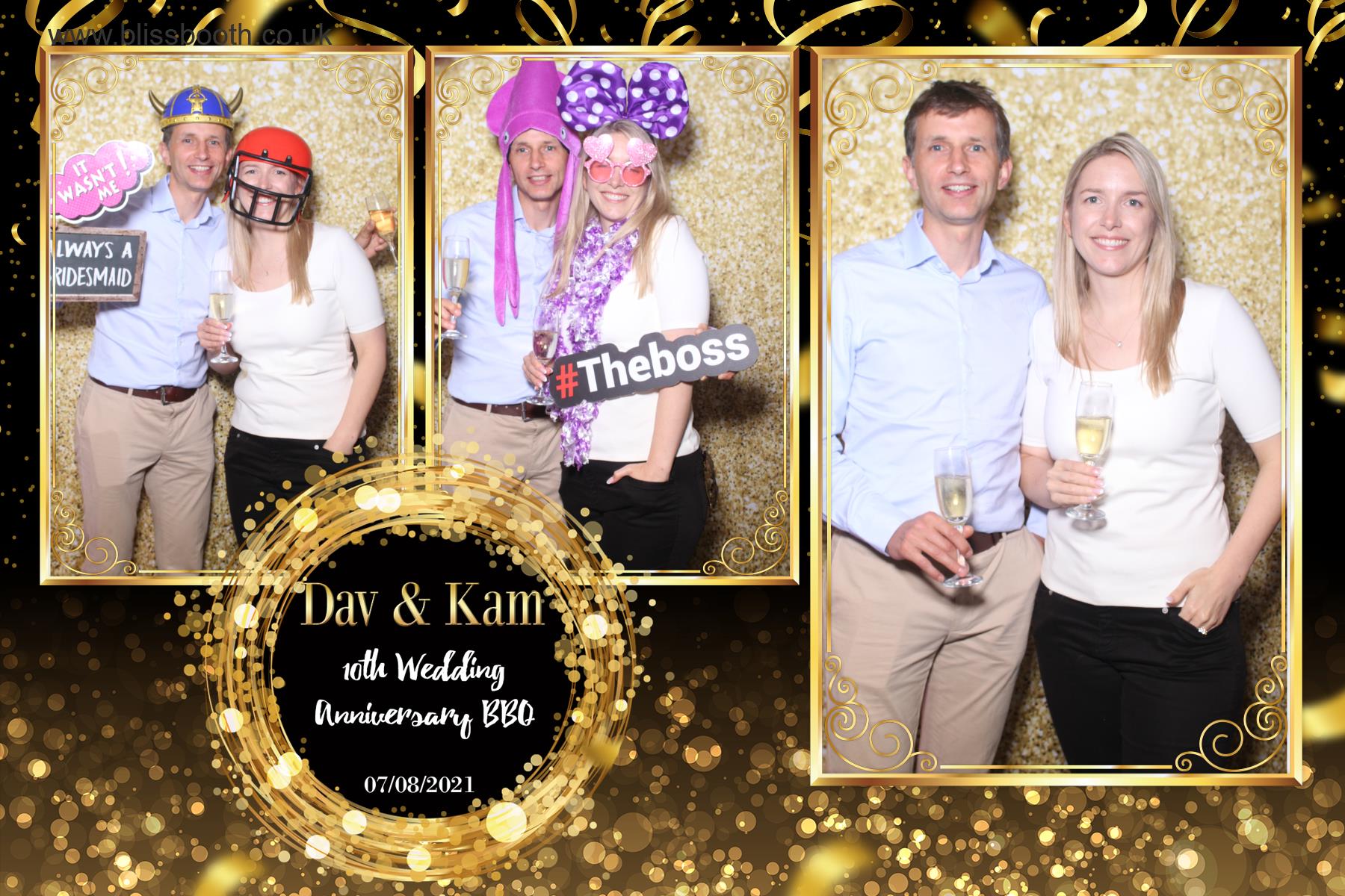 Dav and Kam's 10th Wedding Anniversary | View more photos from the event at gallery.blissbooth.co.uk/u/BlissBooth/Dav-and-Kams-10th-Wedding-Anniversary