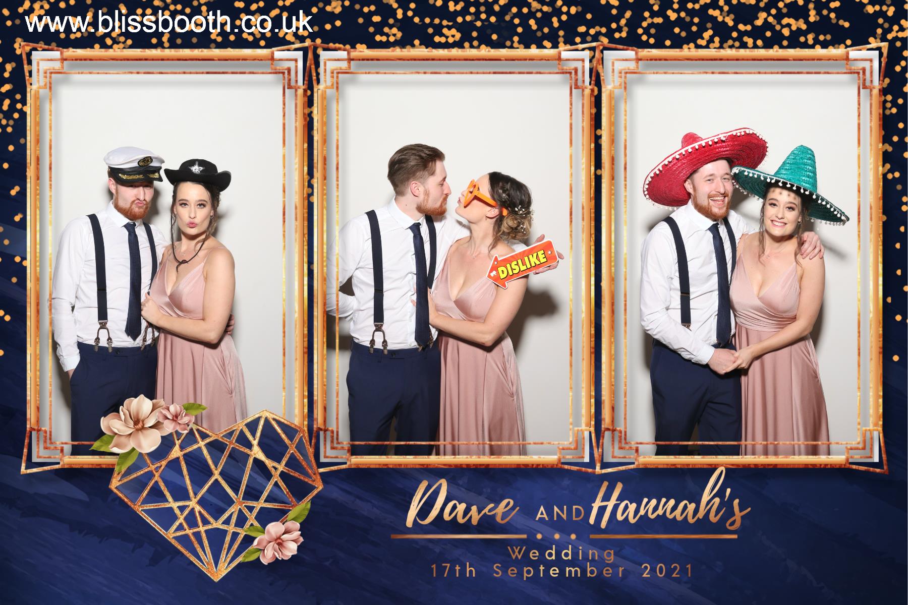 Dave and Hannah  | View more photos from the event at gallery.blissbooth.co.uk/u/BlissBooth/Dave-and-Hannah