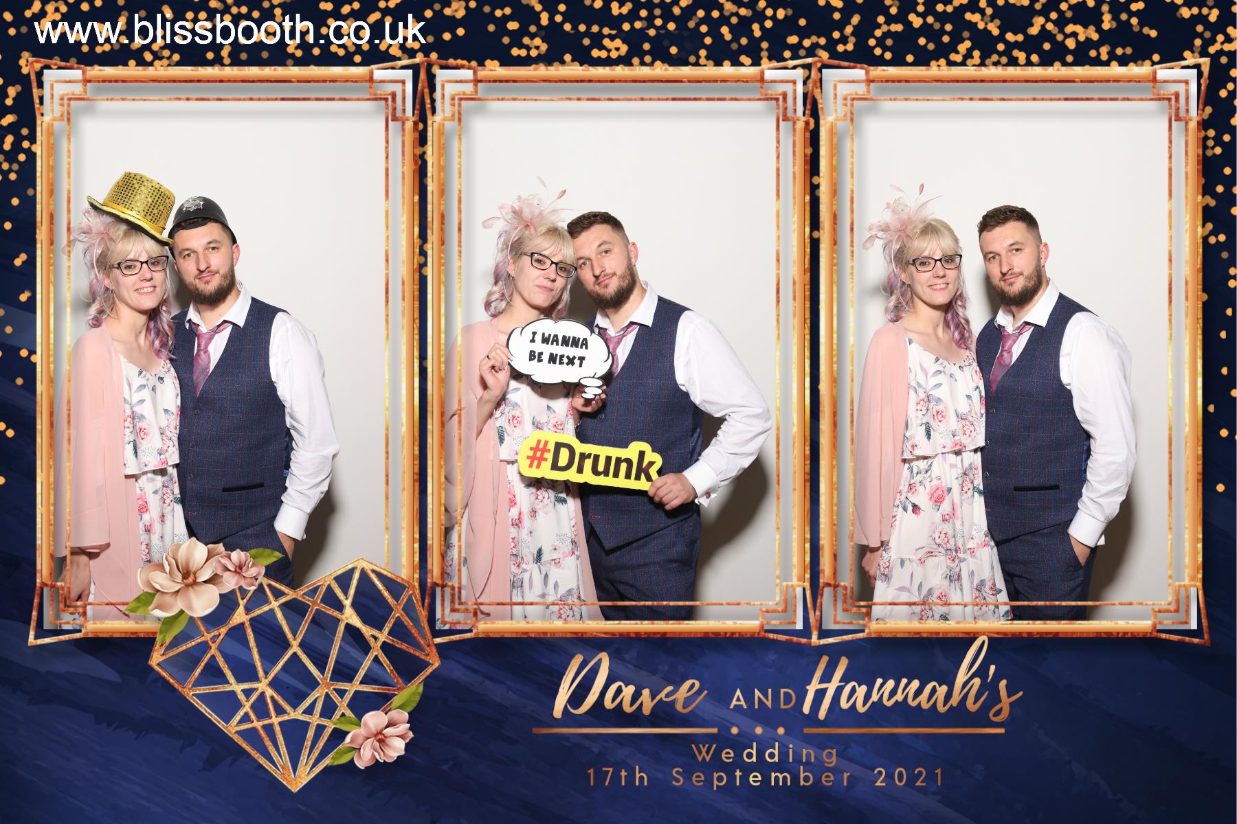 Dave and Hannah  | View more photos from the event at gallery.blissbooth.co.uk/u/BlissBooth/Dave-and-Hannah