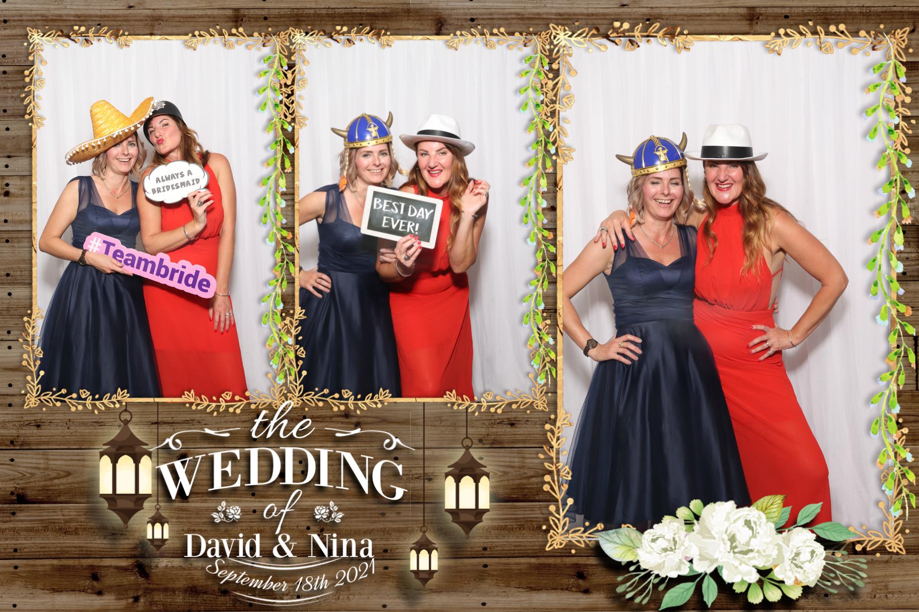 David and  Nina | View more photos from the event at gallery.blissbooth.co.uk/u/BlissBooth/David-and-Nina