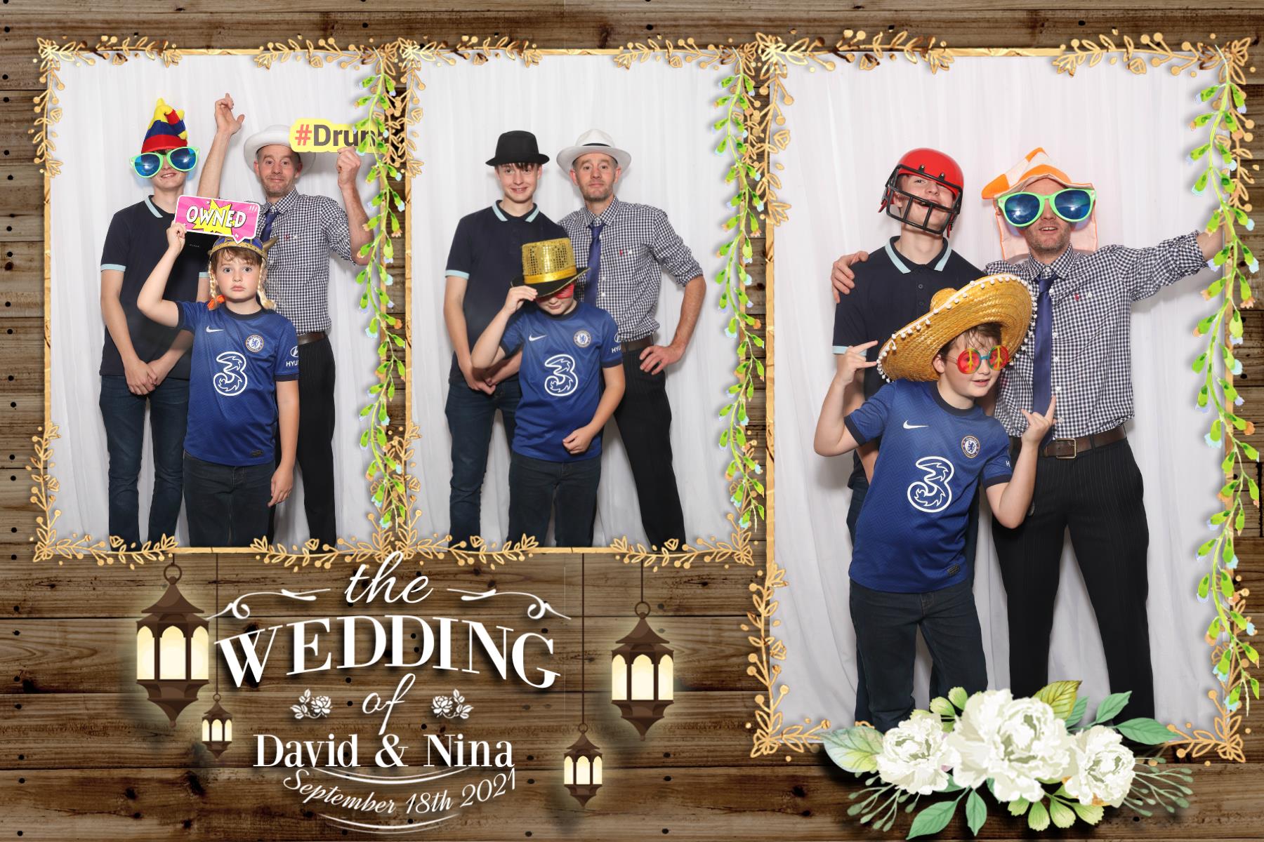 David and  Nina | View more photos from the event at gallery.blissbooth.co.uk/u/BlissBooth/David-and-Nina