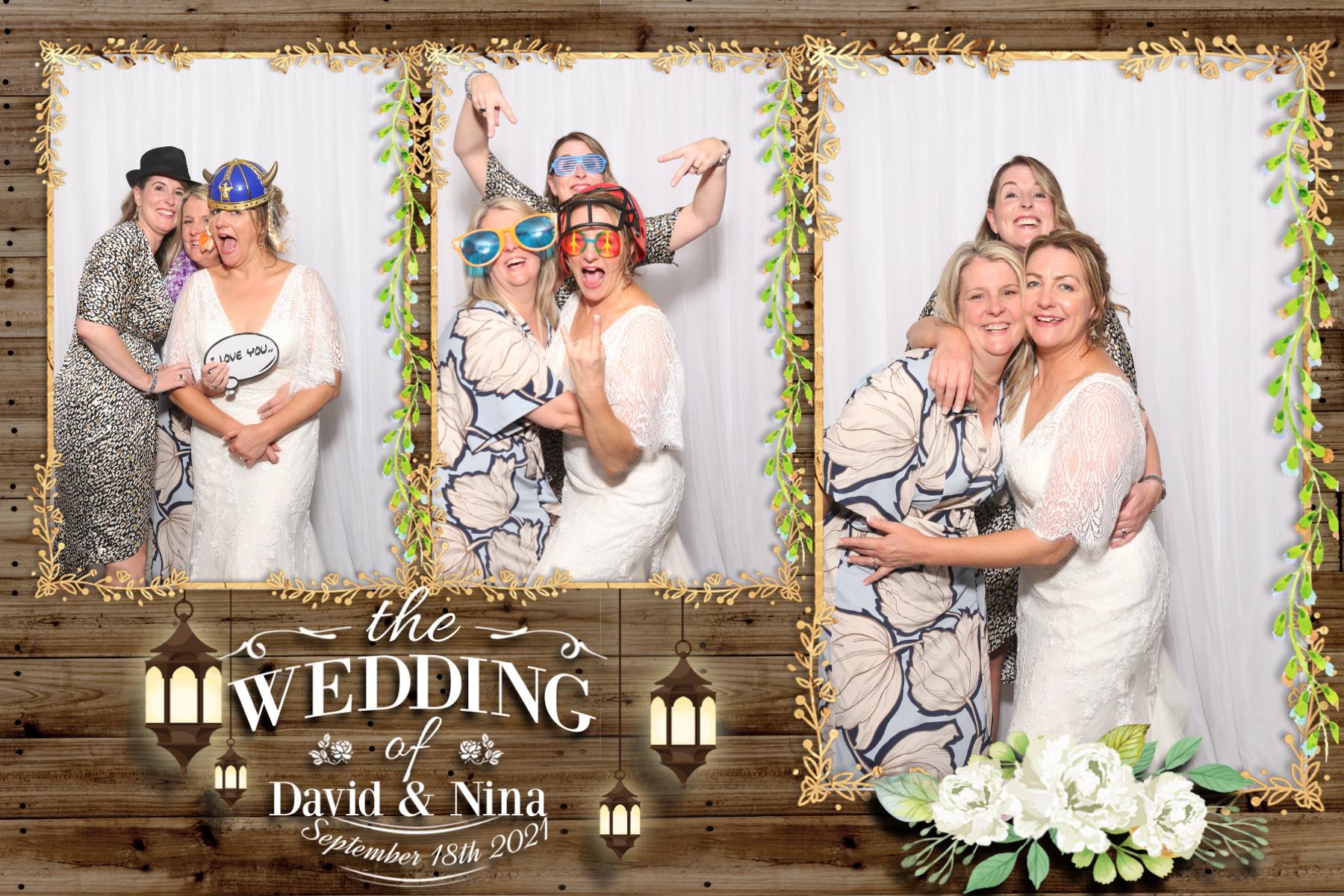 David and  Nina | View more photos from the event at gallery.blissbooth.co.uk/u/BlissBooth/David-and-Nina