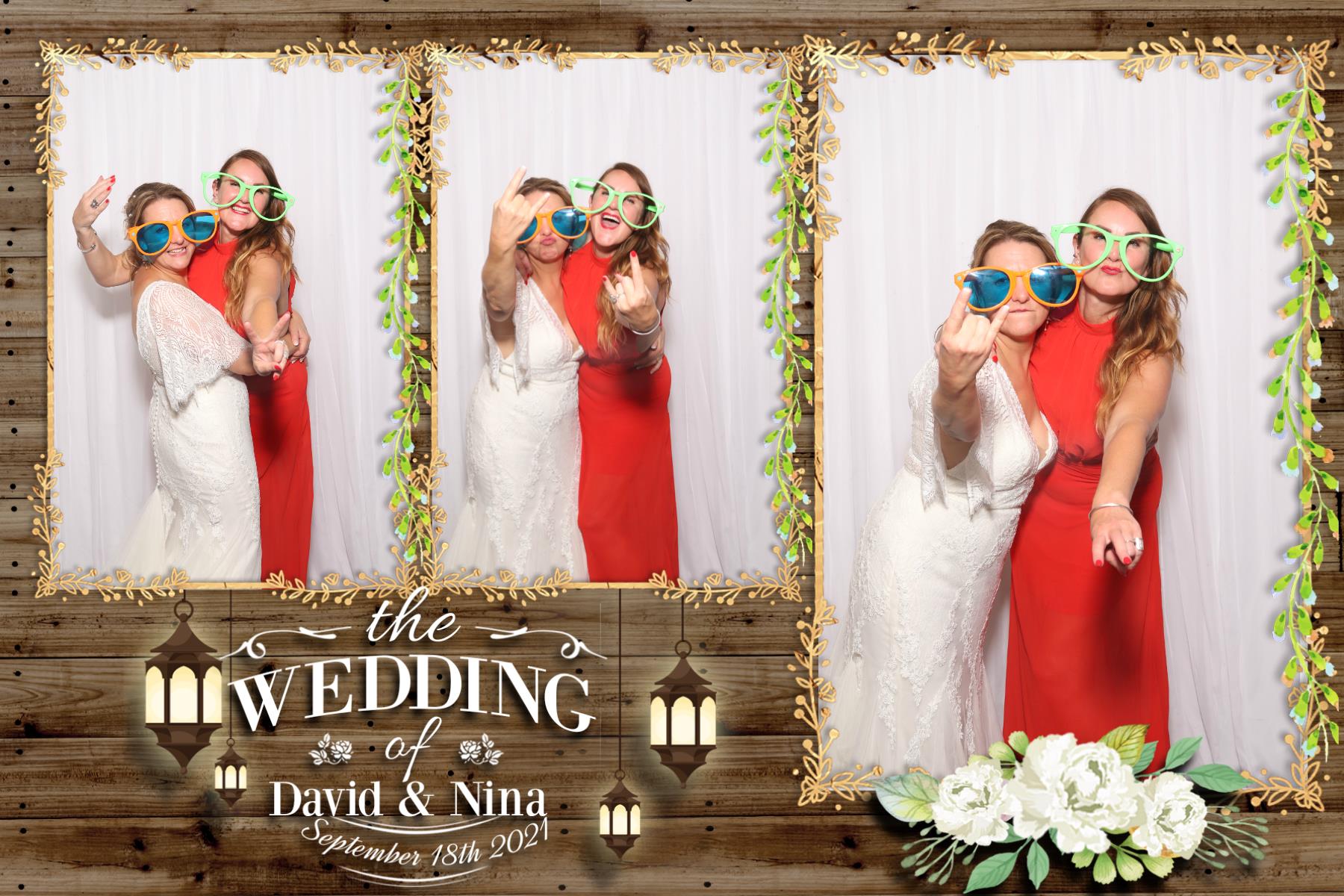 David and  Nina | View more photos from the event at gallery.blissbooth.co.uk/u/BlissBooth/David-and-Nina