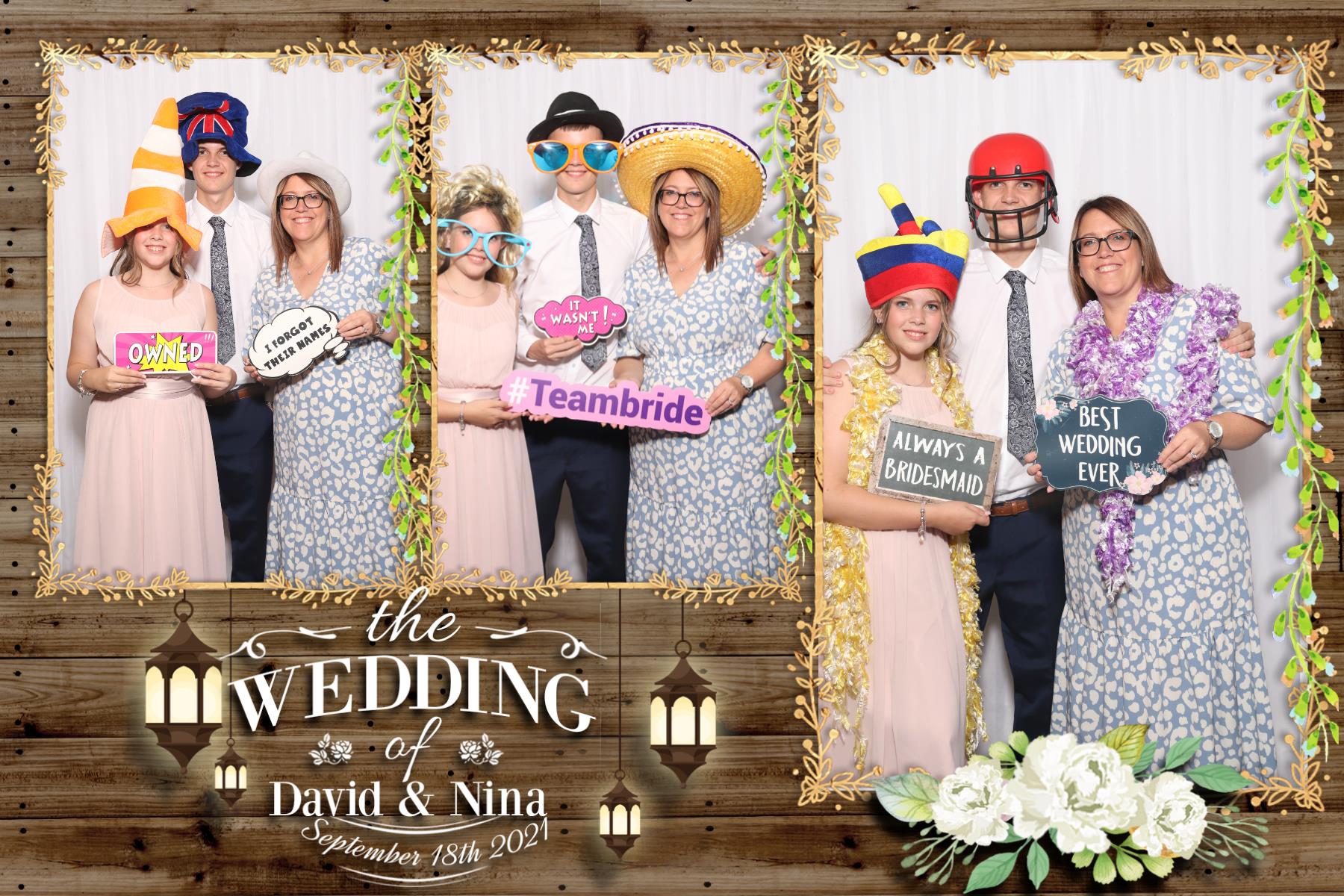 David and  Nina | View more photos from the event at gallery.blissbooth.co.uk/u/BlissBooth/David-and-Nina