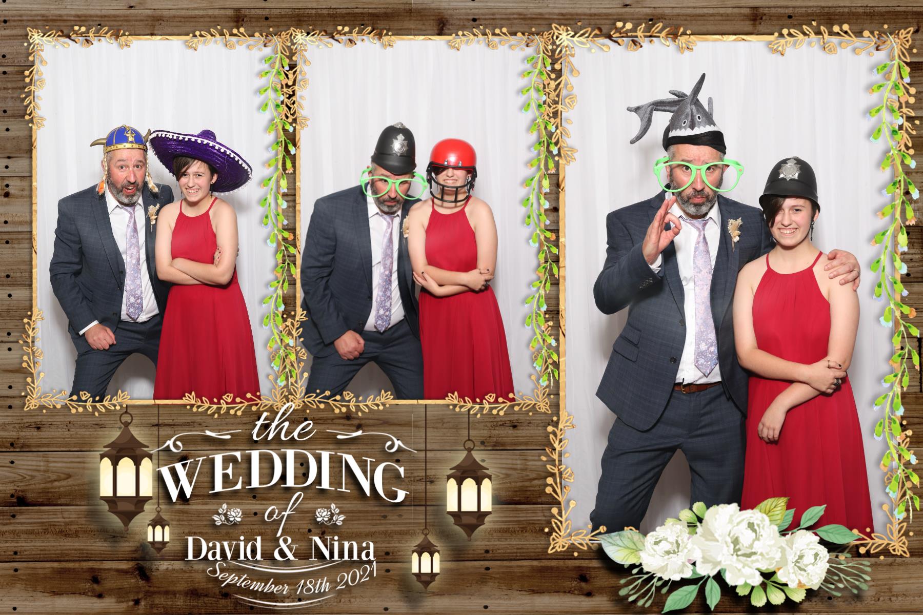 David and  Nina | View more photos from the event at gallery.blissbooth.co.uk/u/BlissBooth/David-and-Nina