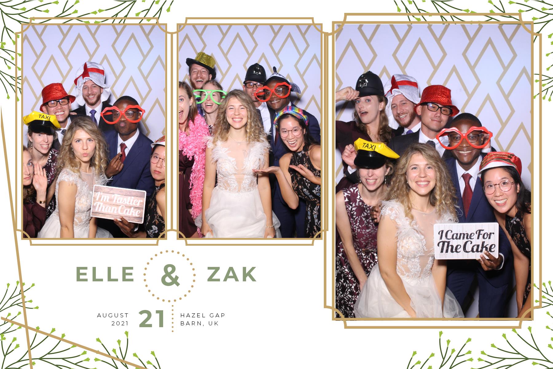 Elle and Zak | View more photos from the event at gallery.blissbooth.co.uk/u/BlissBooth/Elle-and-Zak