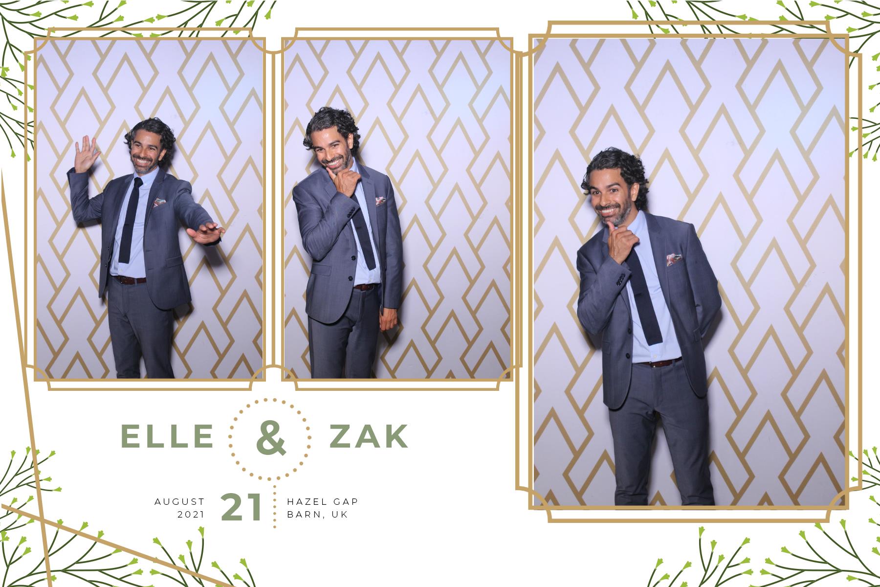 Elle and Zak | View more photos from the event at gallery.blissbooth.co.uk/u/BlissBooth/Elle-and-Zak
