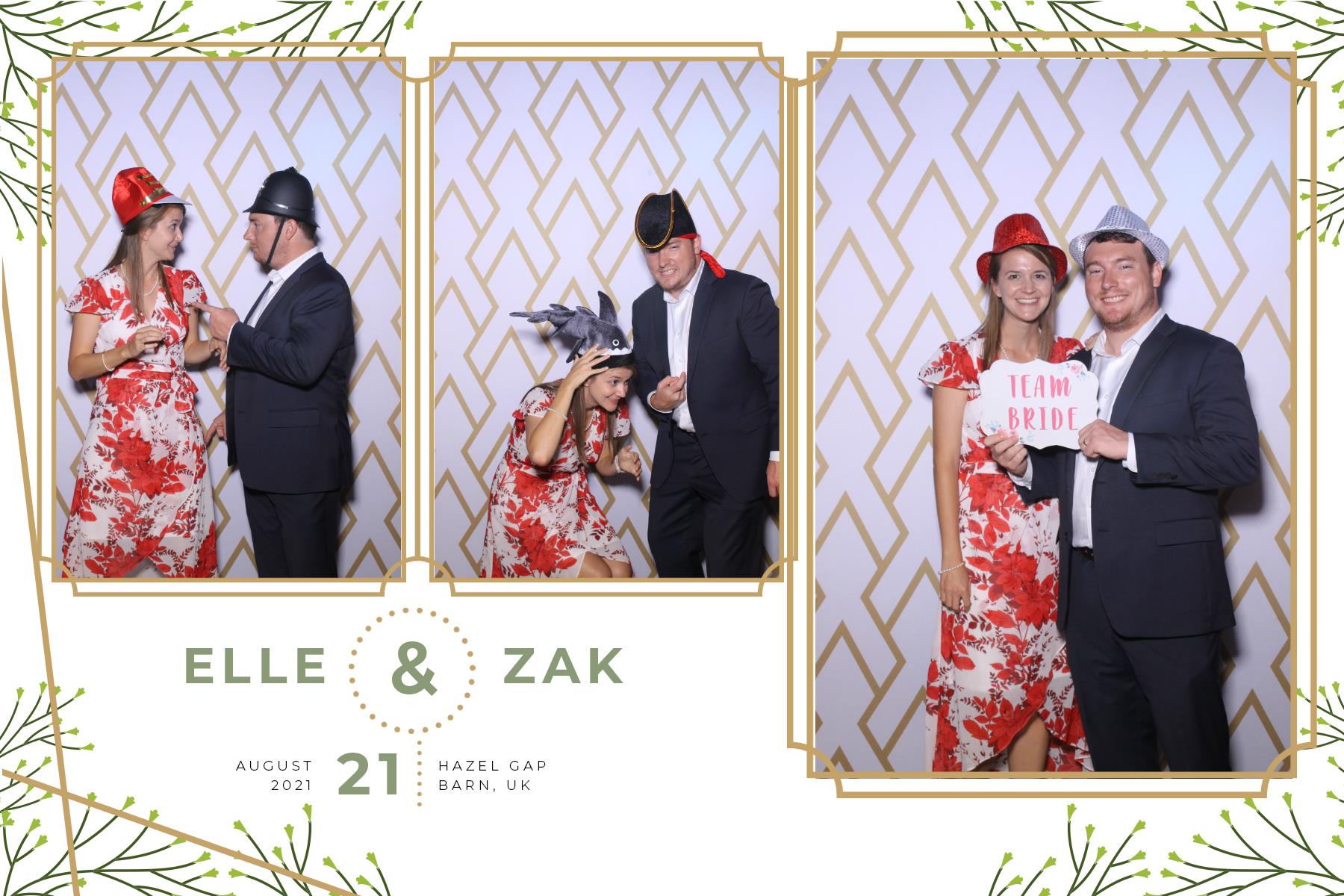 Elle and Zak | View more photos from the event at gallery.blissbooth.co.uk/u/BlissBooth/Elle-and-Zak