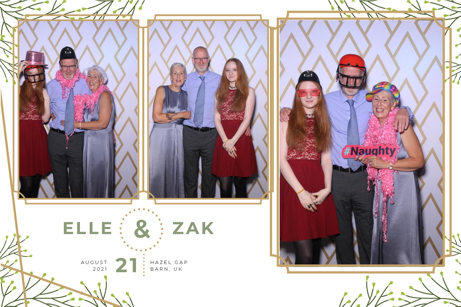 Elle and Zak | View more photos from the event at gallery.blissbooth.co.uk/u/BlissBooth/Elle-and-Zak