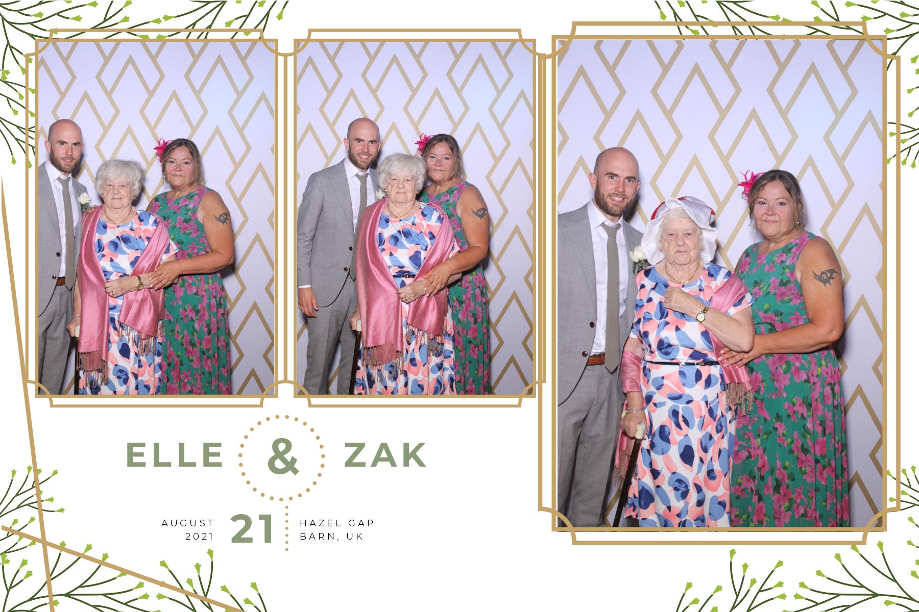 Elle and Zak | View more photos from the event at gallery.blissbooth.co.uk/u/BlissBooth/Elle-and-Zak