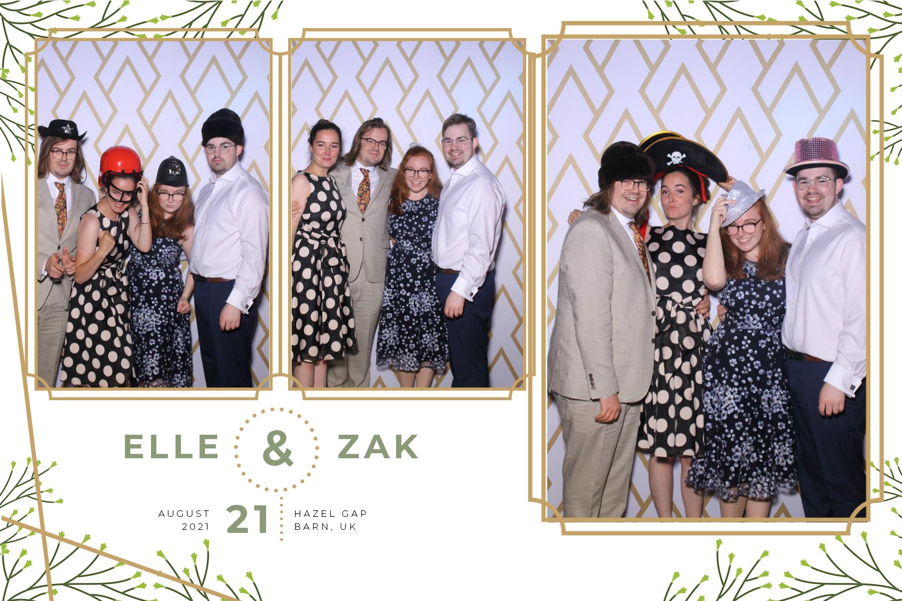 Elle and Zak | View more photos from the event at gallery.blissbooth.co.uk/u/BlissBooth/Elle-and-Zak