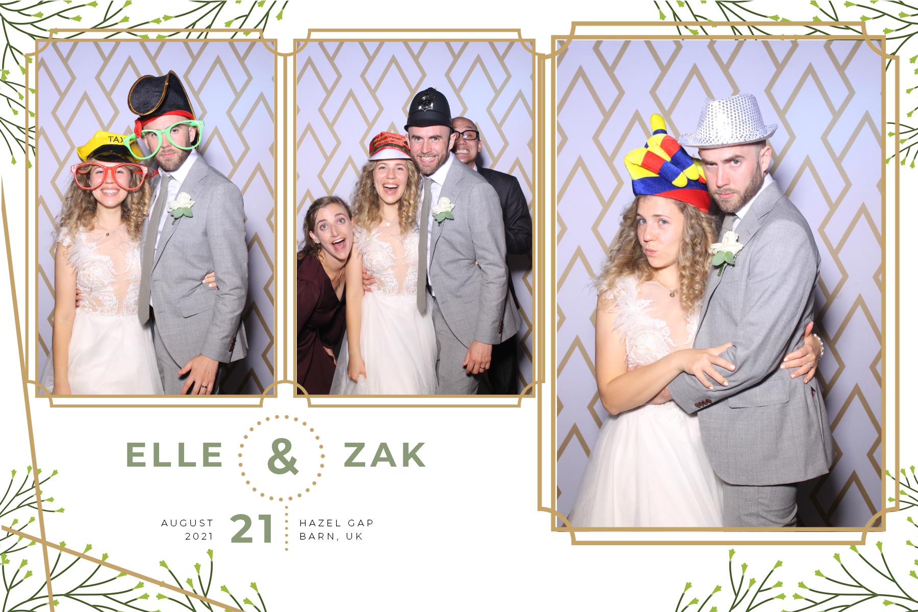 Elle and Zak | View more photos from the event at gallery.blissbooth.co.uk/u/BlissBooth/Elle-and-Zak