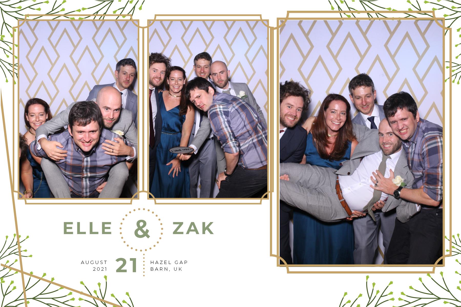 Elle and Zak | View more photos from the event at gallery.blissbooth.co.uk/u/BlissBooth/Elle-and-Zak