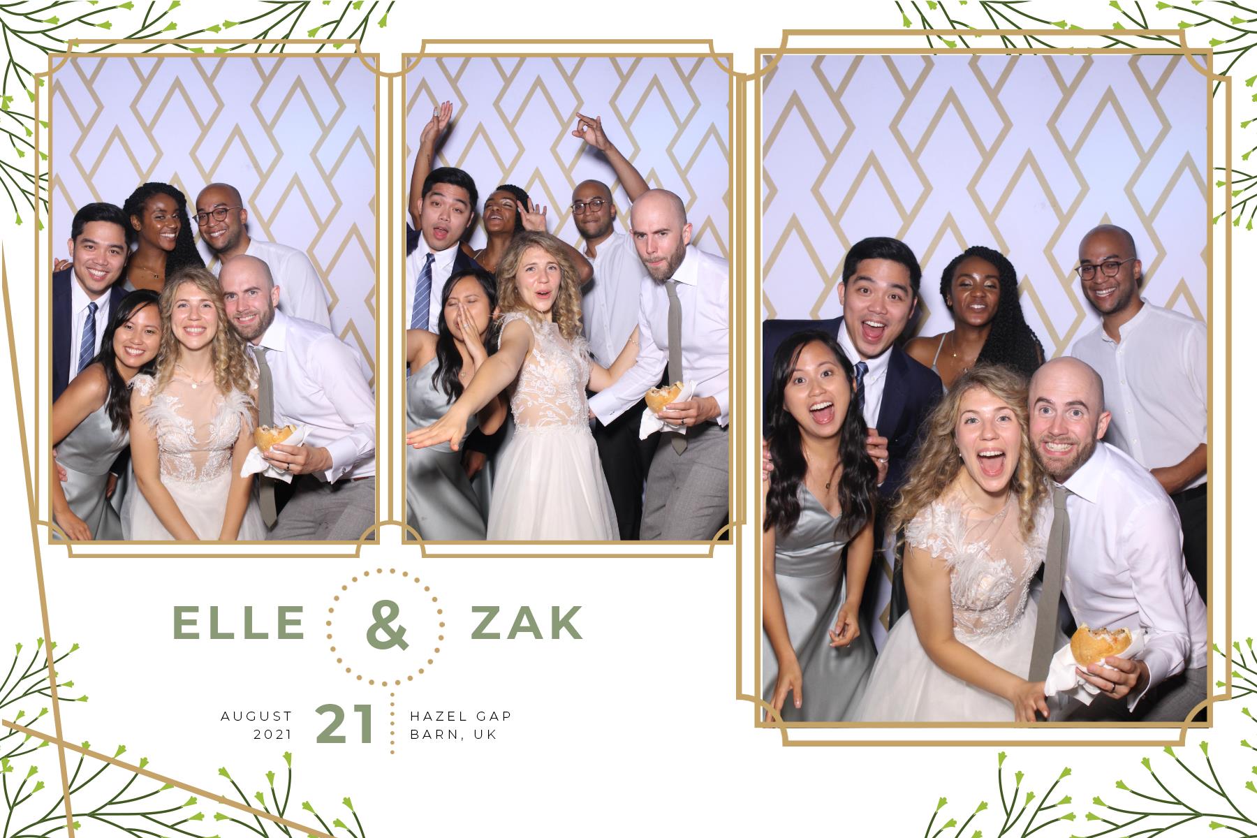 Elle and Zak | View more photos from the event at gallery.blissbooth.co.uk/u/BlissBooth/Elle-and-Zak