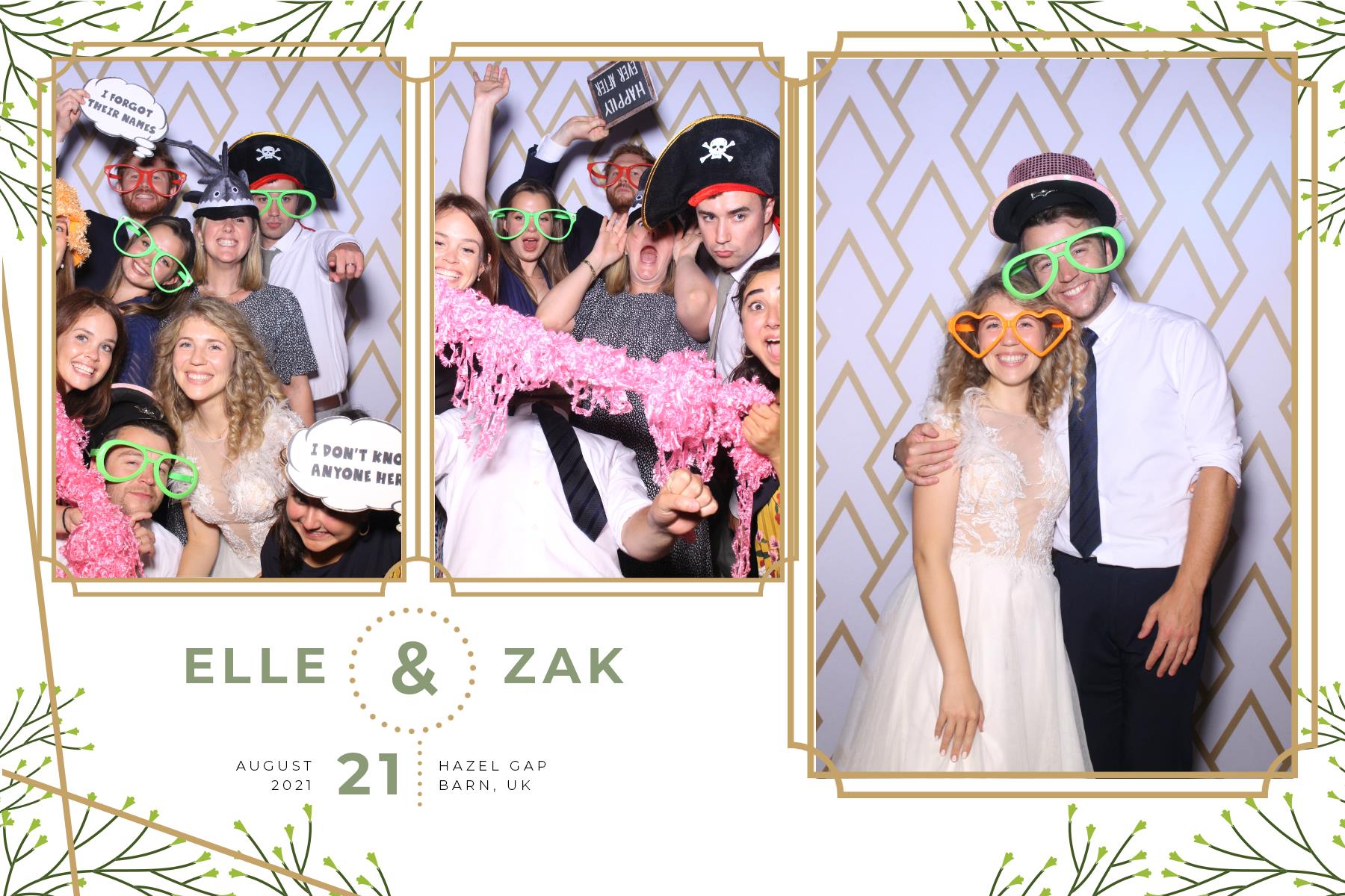 Elle and Zak | View more photos from the event at gallery.blissbooth.co.uk/u/BlissBooth/Elle-and-Zak