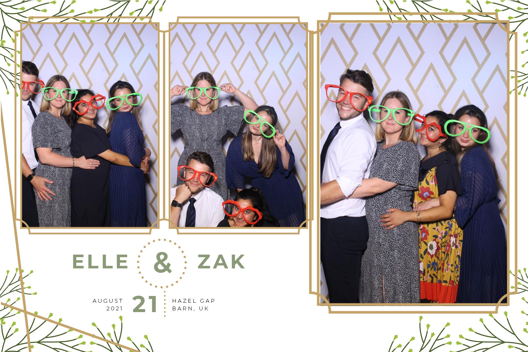 Elle and Zak | View more photos from the event at gallery.blissbooth.co.uk/u/BlissBooth/Elle-and-Zak