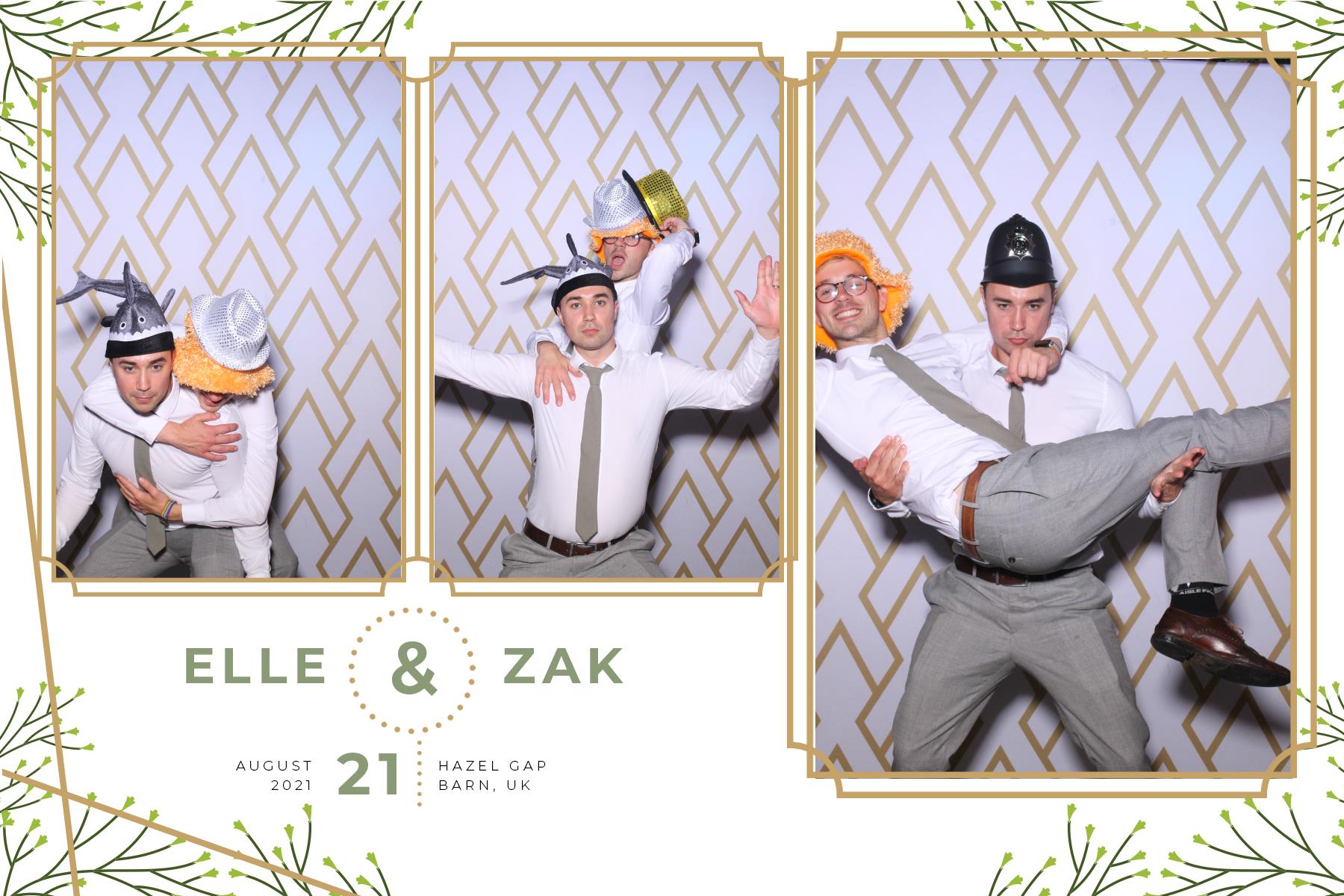 Elle and Zak | View more photos from the event at gallery.blissbooth.co.uk/u/BlissBooth/Elle-and-Zak