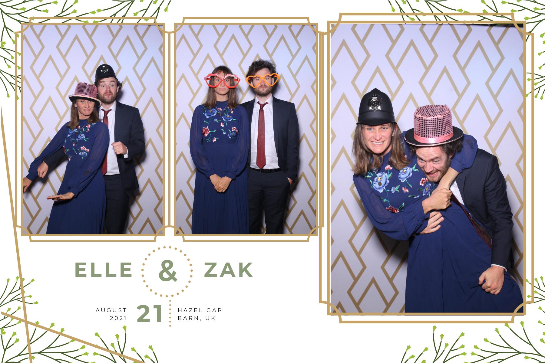 Elle and Zak | View more photos from the event at gallery.blissbooth.co.uk/u/BlissBooth/Elle-and-Zak
