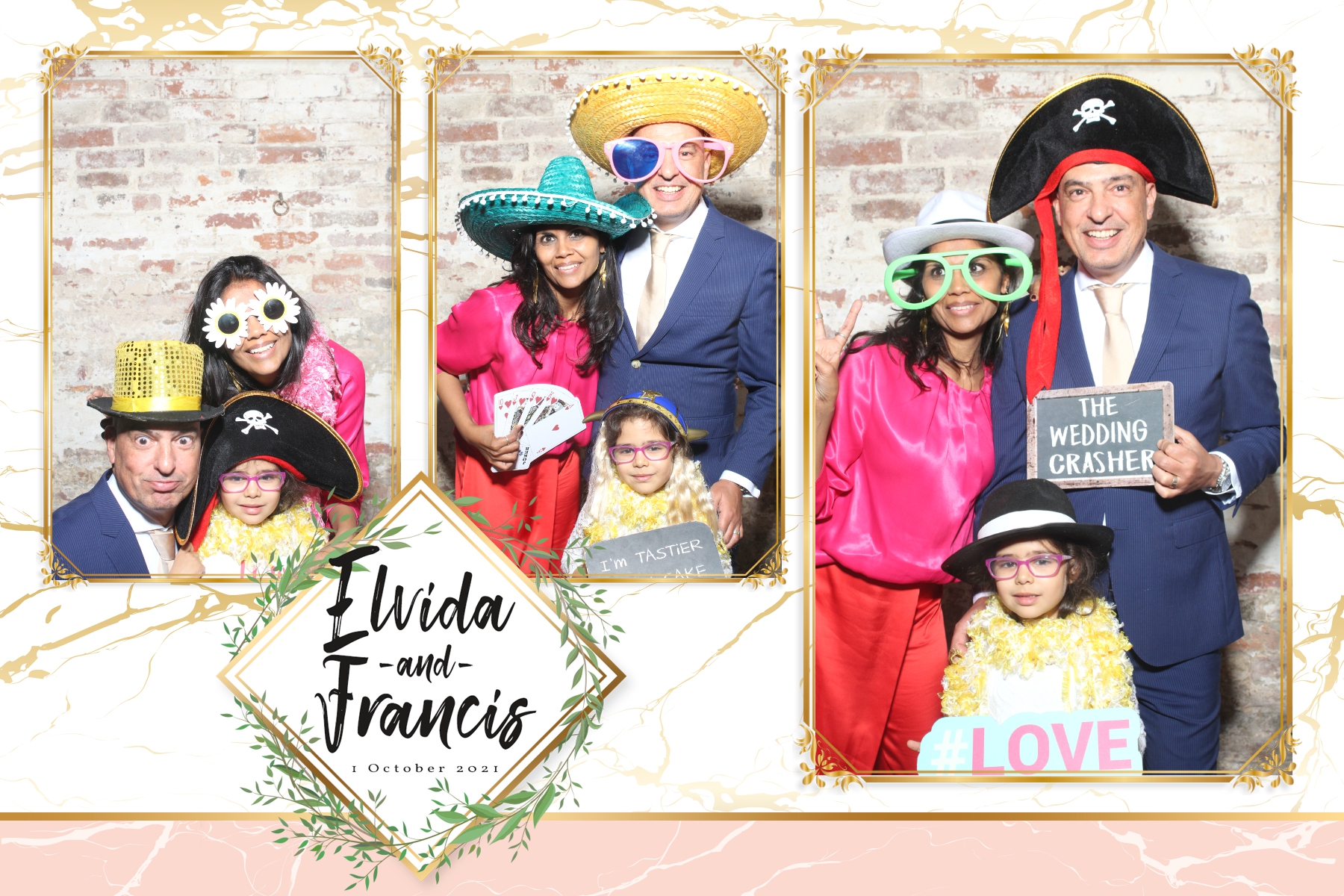 Elvida & Francis | View more photos from the event at gallery.blissbooth.co.uk/u/BlissBooth/Elvida-Francis