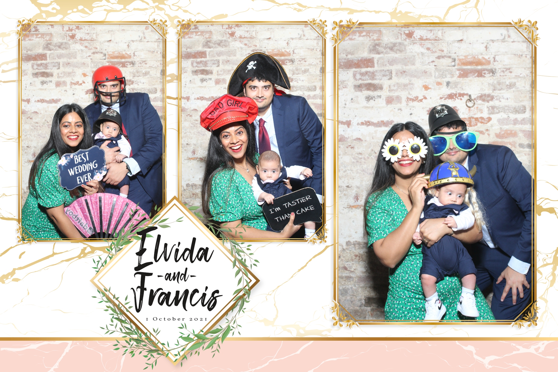 Elvida & Francis | View more photos from the event at gallery.blissbooth.co.uk/u/BlissBooth/Elvida-Francis
