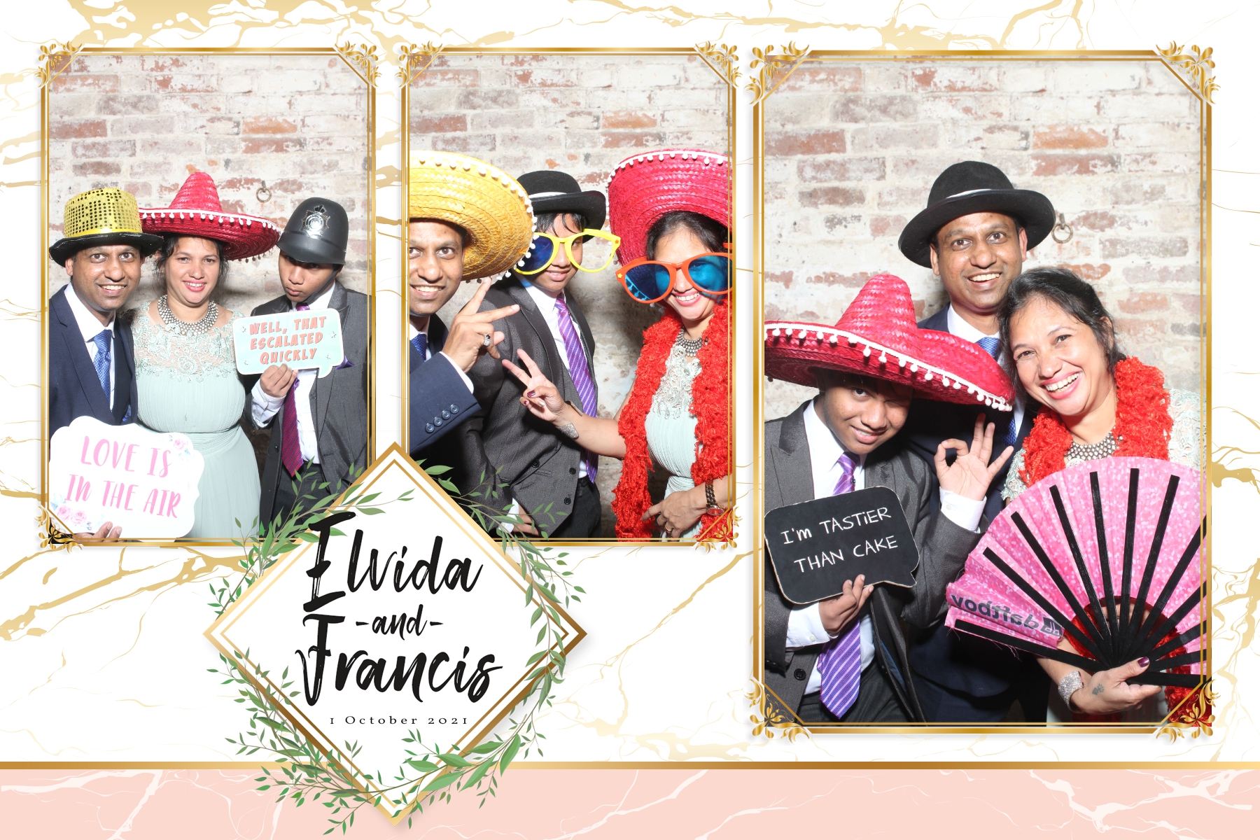 Elvida & Francis | View more photos from the event at gallery.blissbooth.co.uk/u/BlissBooth/Elvida-Francis